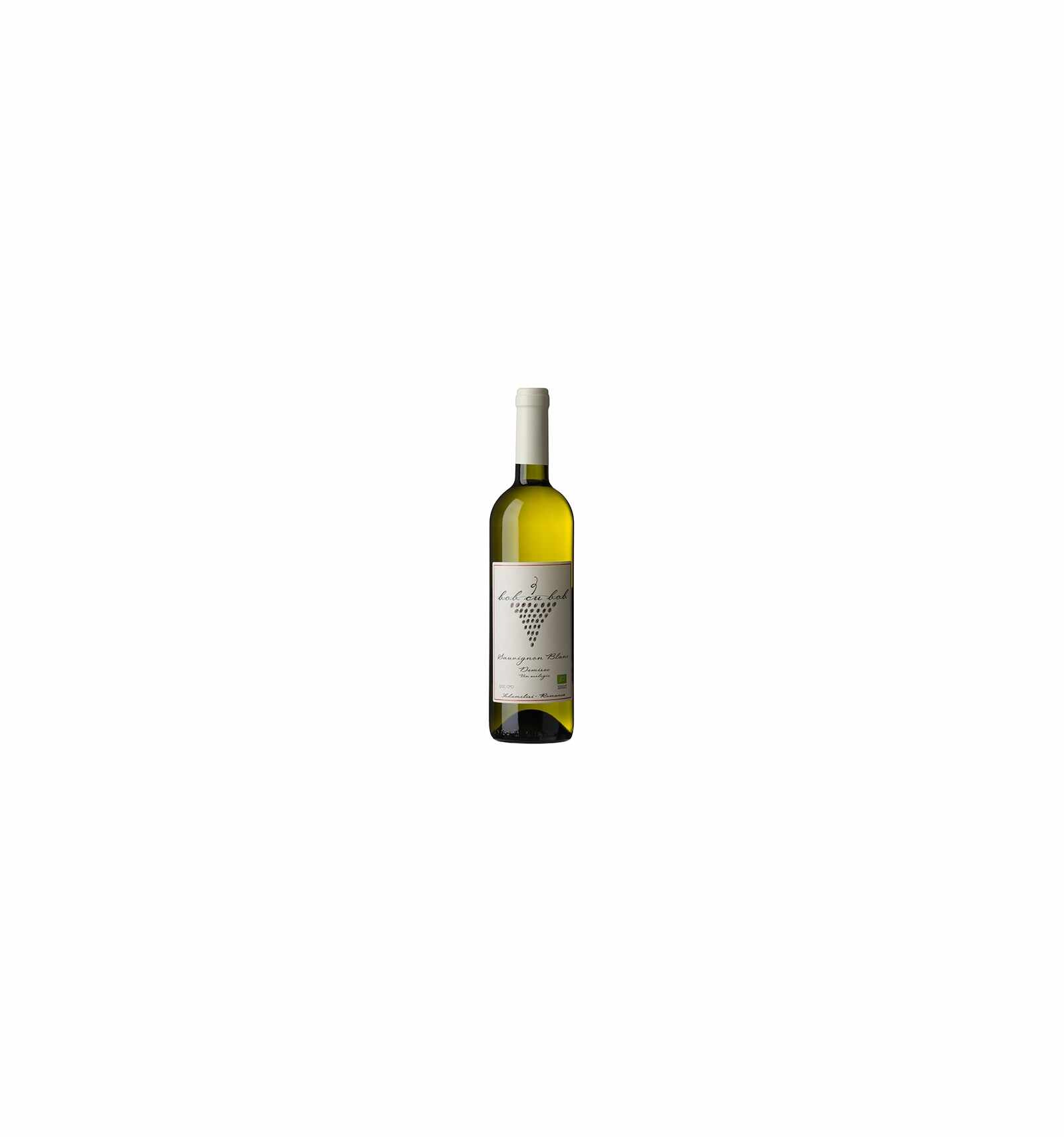 Vin alb demisec, Sauvignon Blanc, Bob cu Bob Adamclisi, 0.75L, 13% alc., Romania