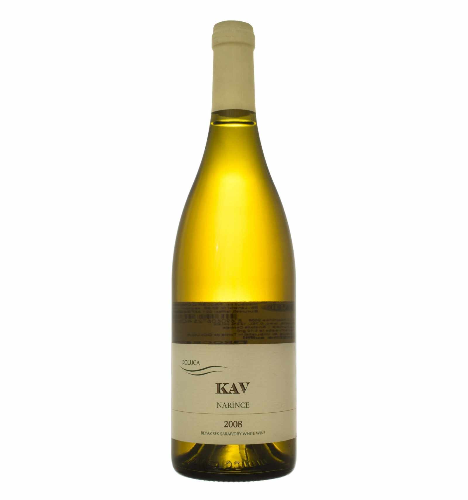 Vin alb sec, Narince, Kav, 0.75L, 14% alc., Turcia