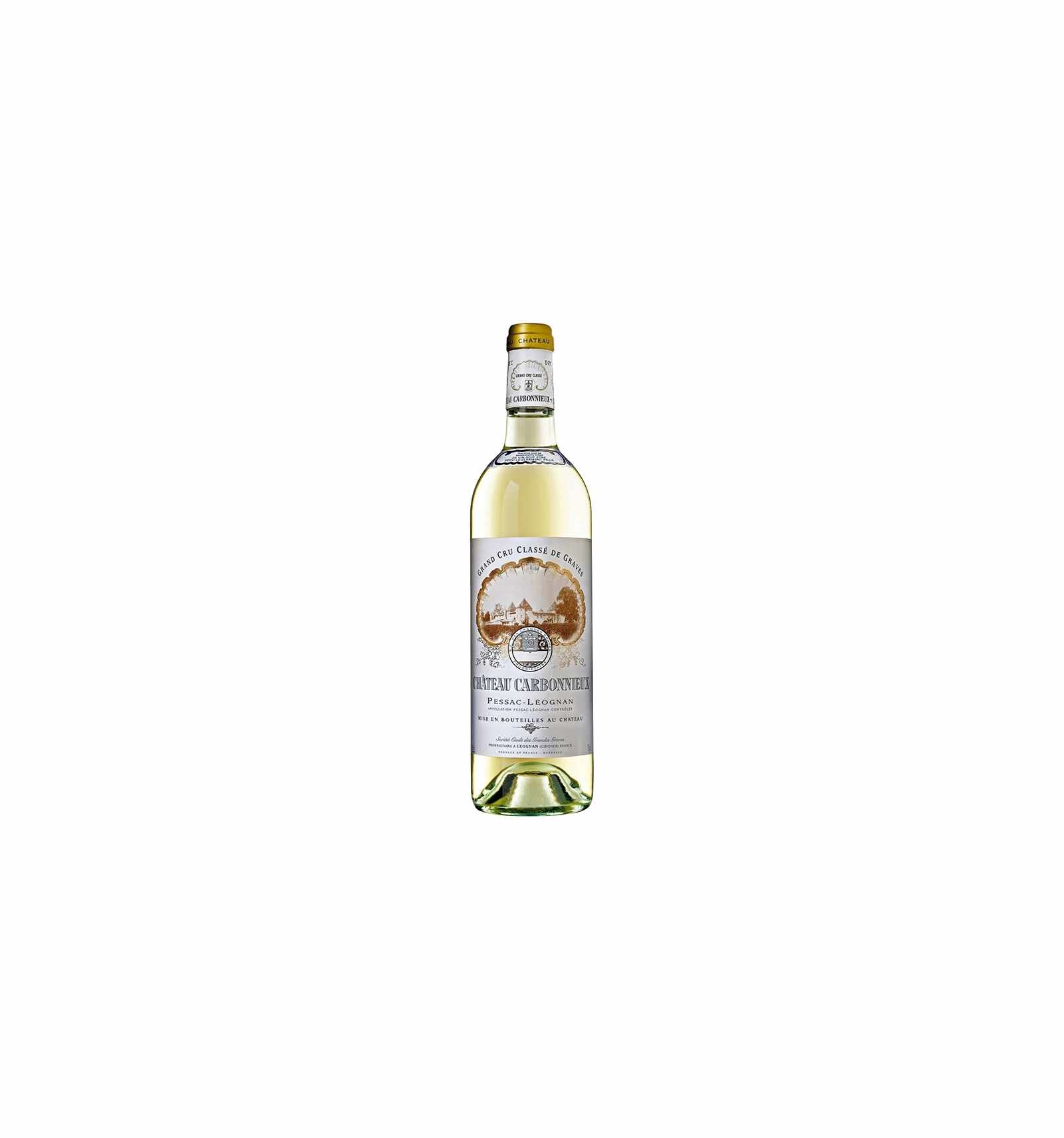 Vin alb sec, Sauvignon Blanc, Chateau Carbonnieux Pessac-Leognan, 0.75L, 13.5% alc., Franta
