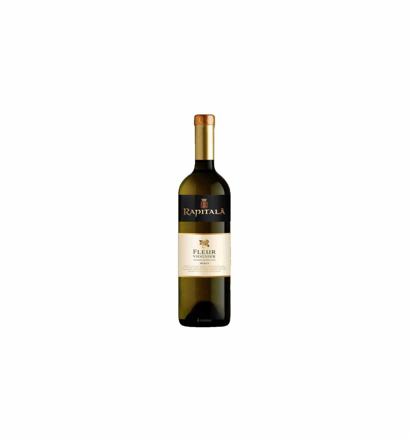 Vin alb, Viognier, Rapitalà Sicilia, 0.75L, Italia