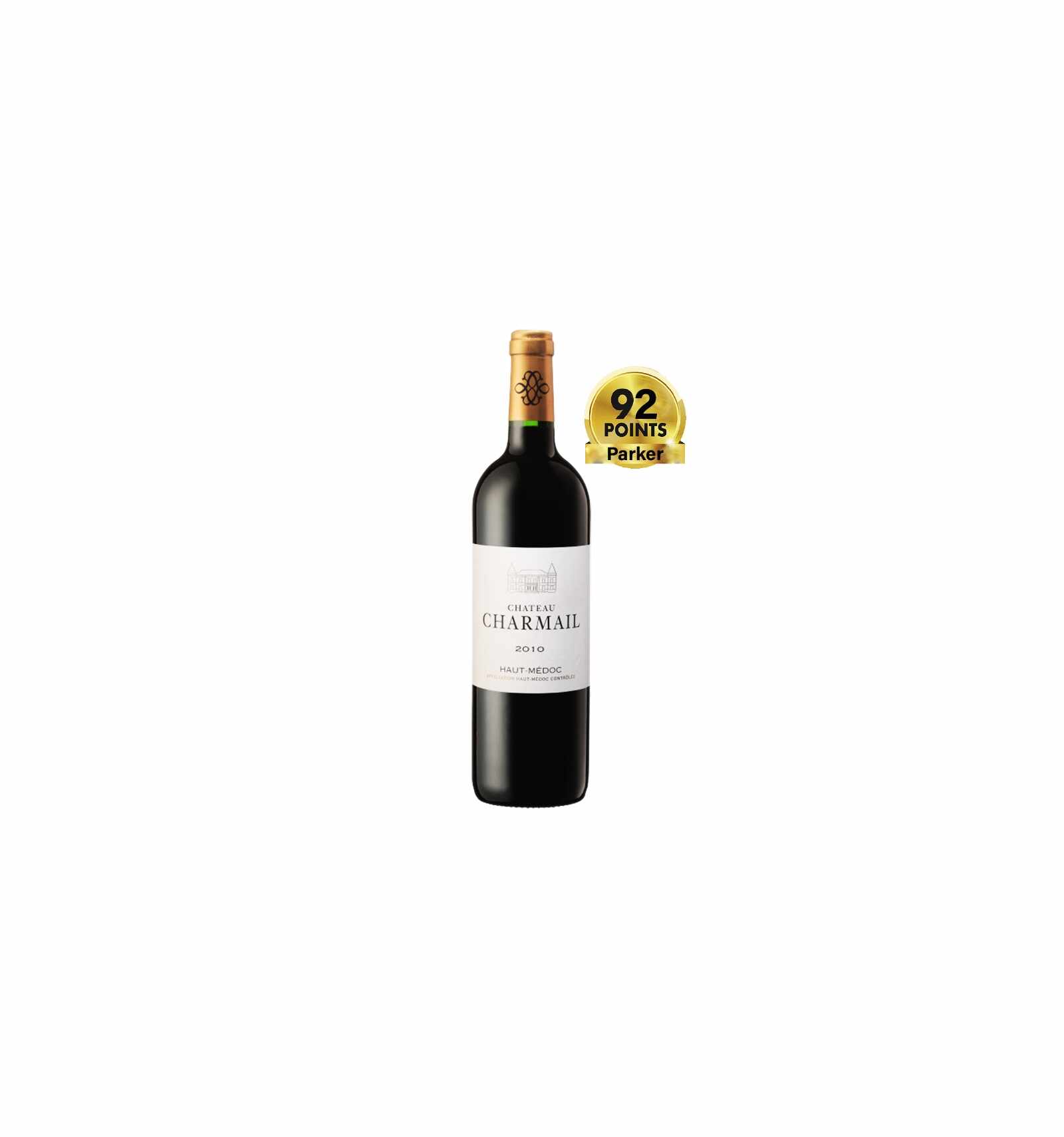Vin rosu, Cupaj, Château Charmail Haut-Médoc, 0.75L, 13% alc., Franta