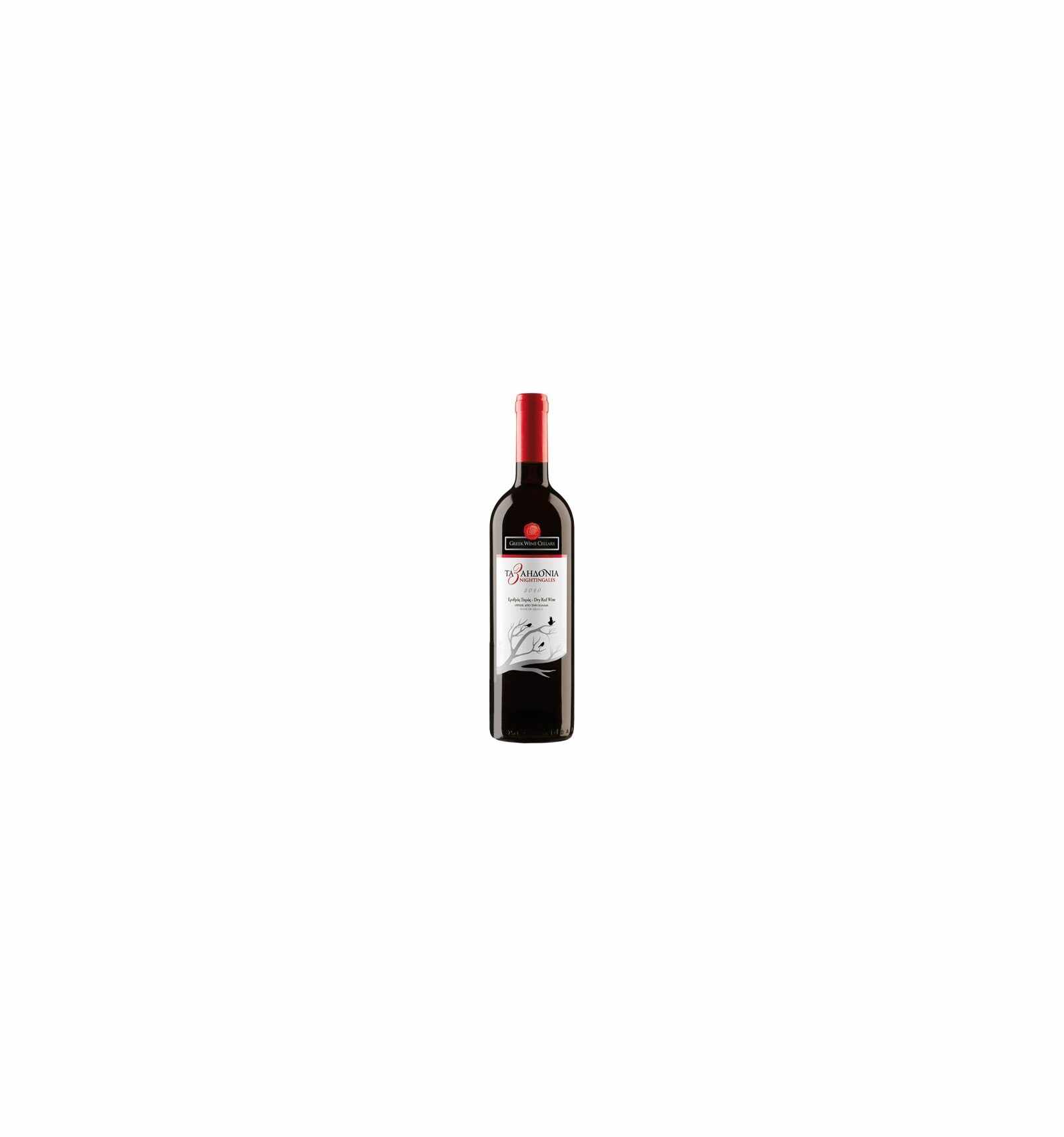 Vin rosu, Cupaj, The 3nightingales Nemea, 0.75L, Grecia