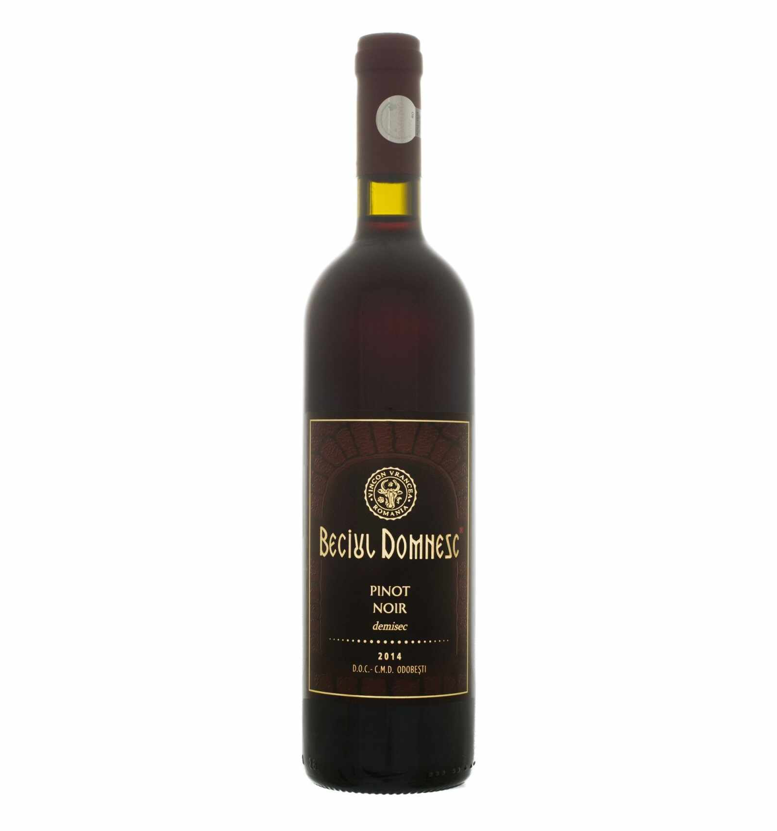 Vin rosu demisec, Pinot Noir, Beciul Domnesc Odobesti, 0.75L, 13% alc., Republica Moldova