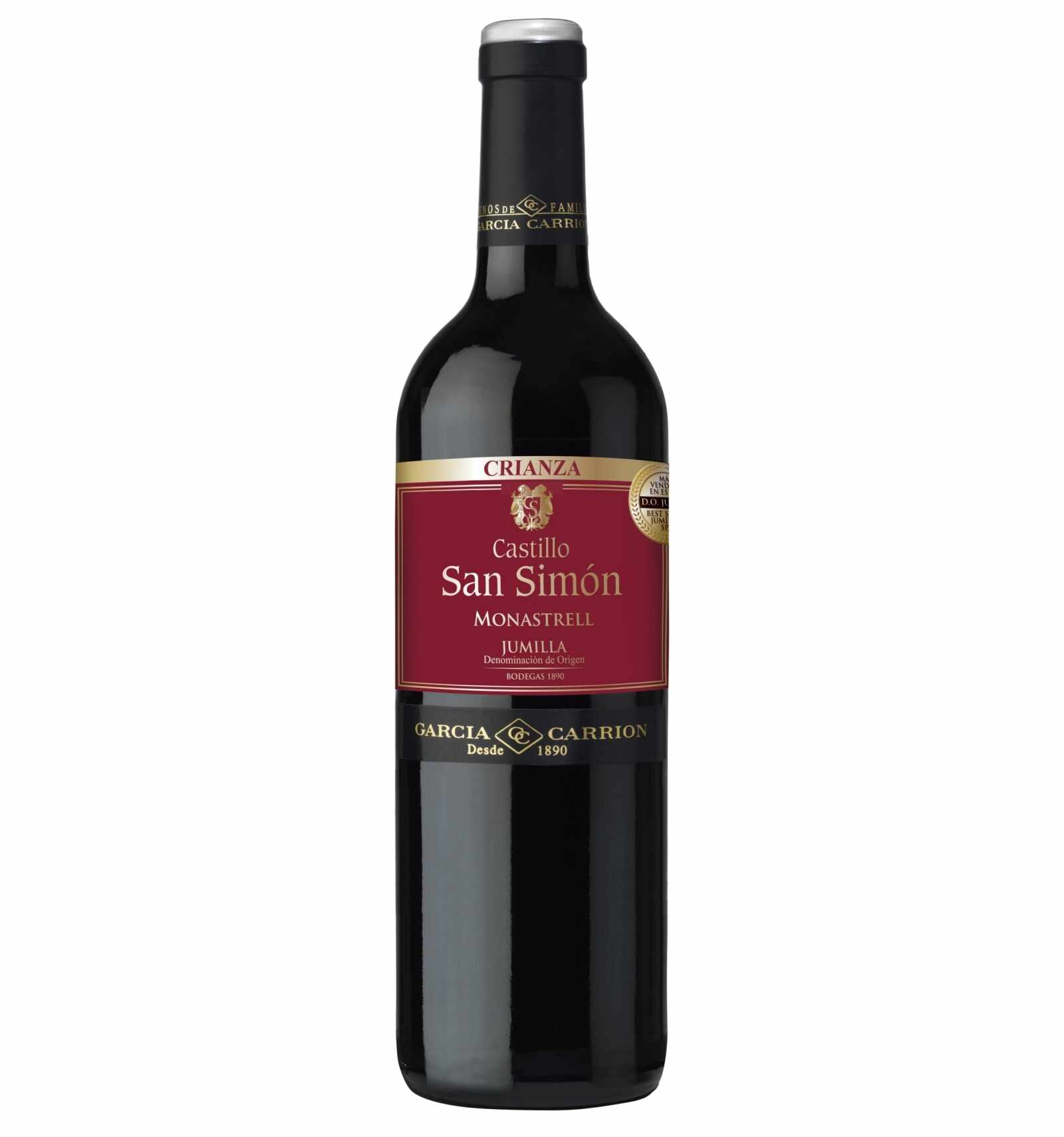 Vin rosu, Monastrell, Crianza Jumilla, 0.75L, 13% alc., Spania