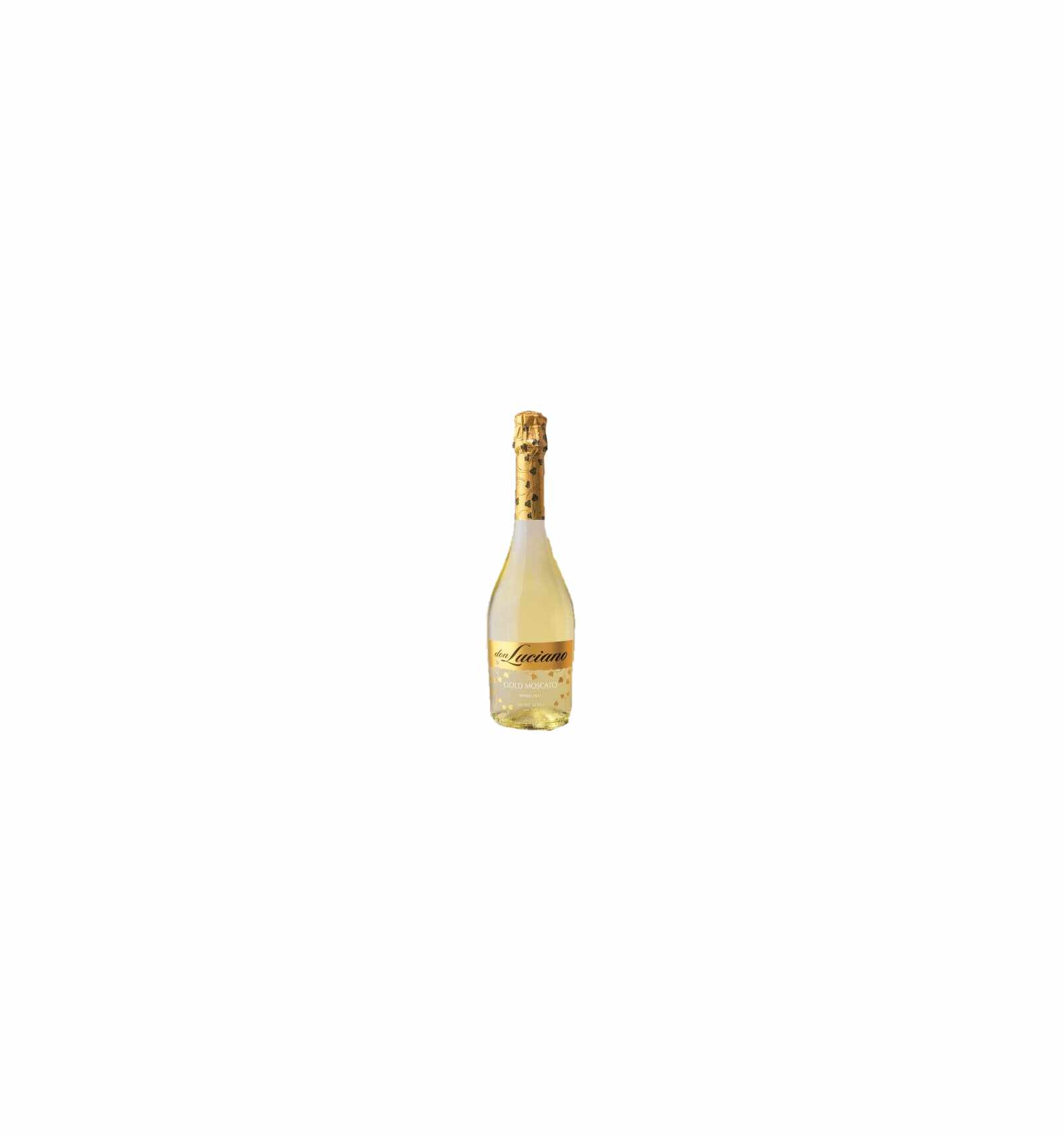 Vin spumant alb Gold Moscato, Don Luciano La Mancha, 0.75L, 12% alc., Spania