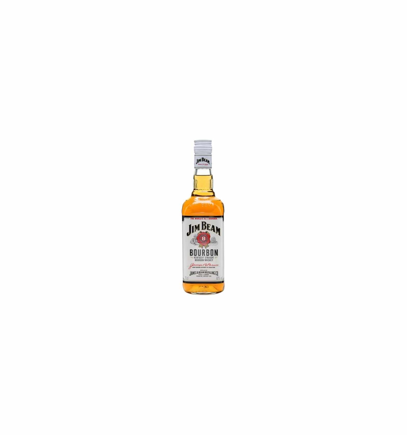 Whisky Bourbon Jim Beam White Label, 40% alc., 0.7L