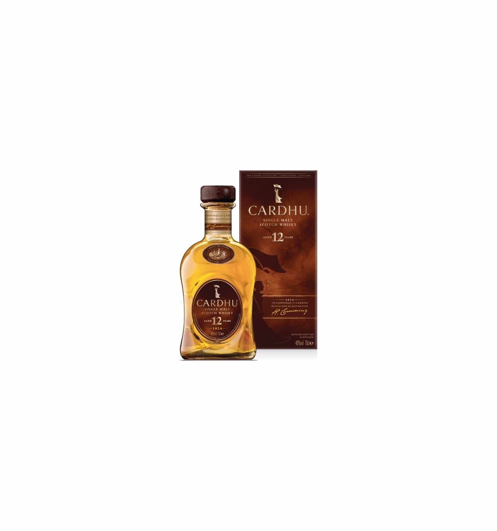 Whisky Cardhu, 12 ani, 40% alc., 0.7L, Scotia