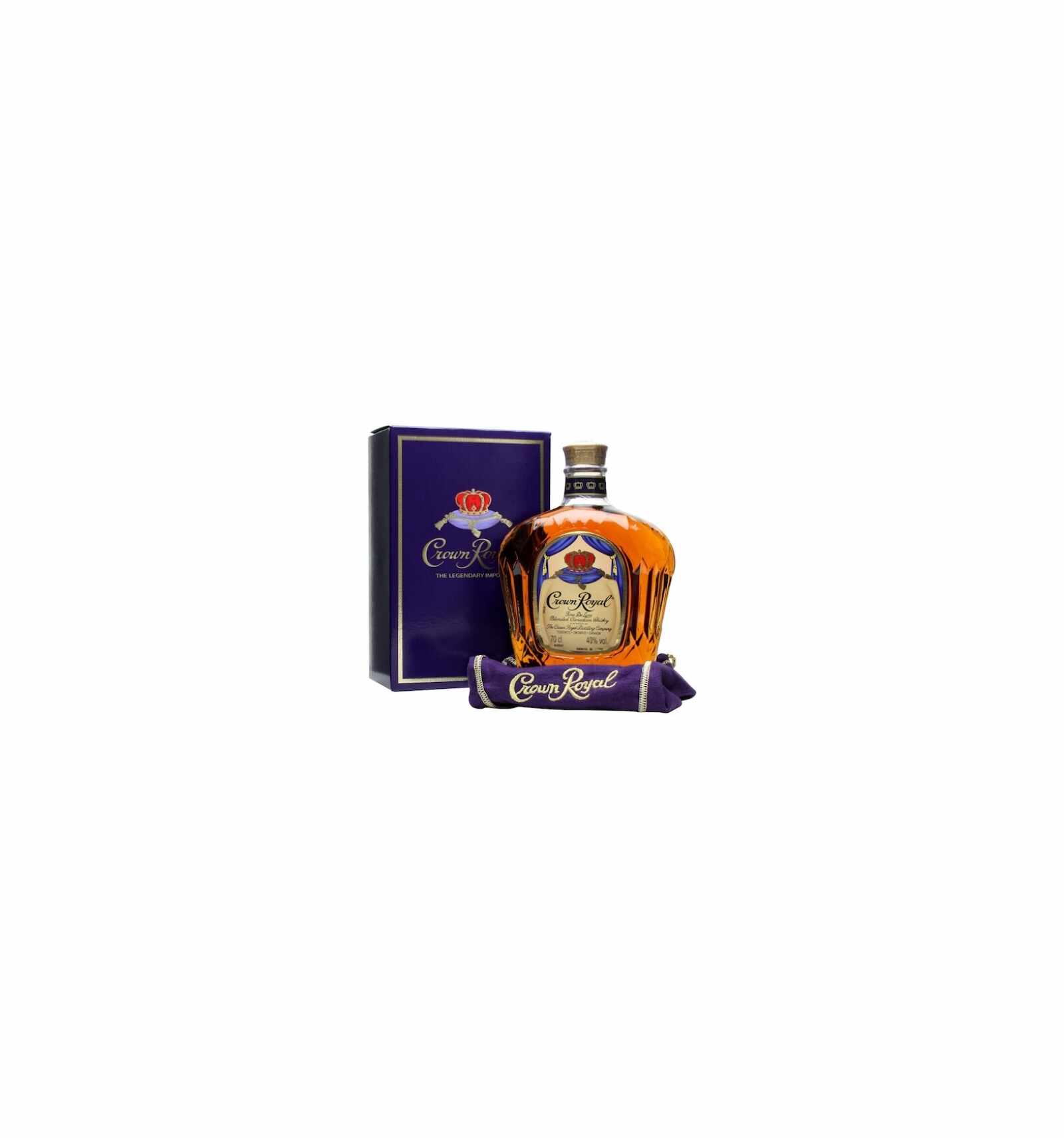 Whisky Crown Royal, 40% alc., 1L, Canada