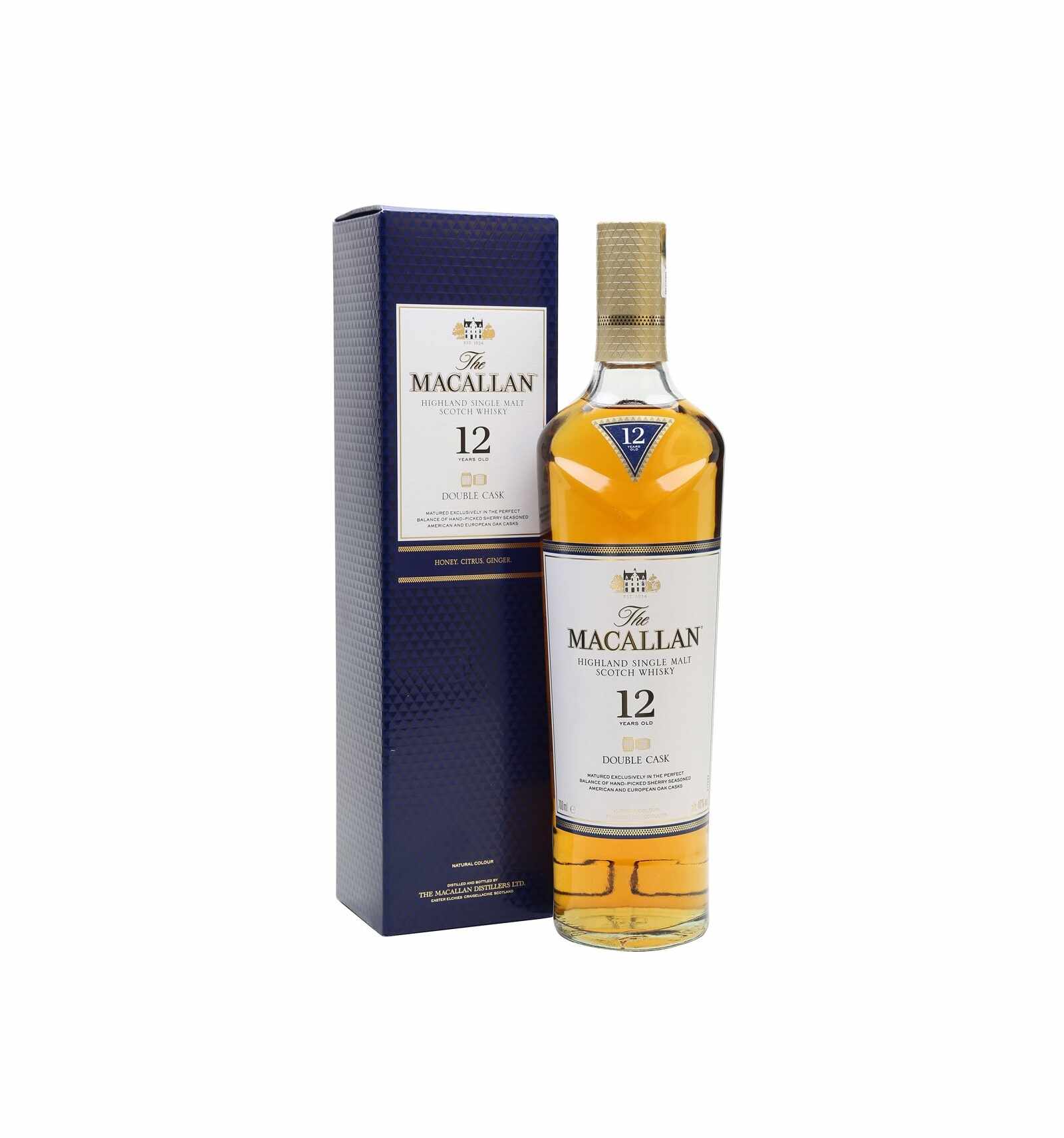 Whisky The Macallan Double Cask, 12 ani, 40% alc., 0.7L, Scotia