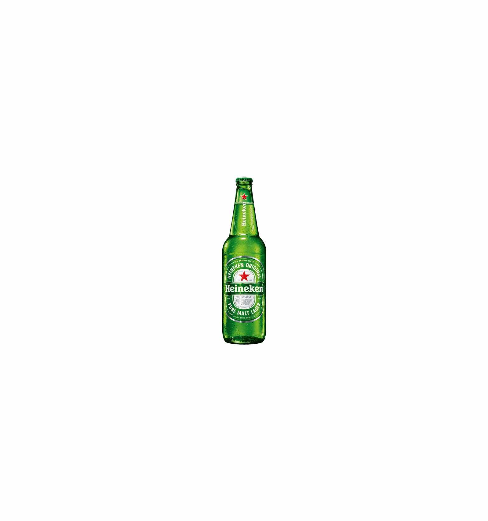 Bere blonda, filtrata Heineken Premium, 5% alc., 0.66L, Rusia