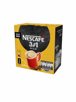 Cafea instant, Nescafe, 3 in 1 Mild, 15 g x 24 plicuri