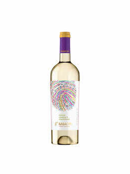 Vin alb sec Radacini Ampre Viorica, Riesling & Chardonnay, 0.75 l