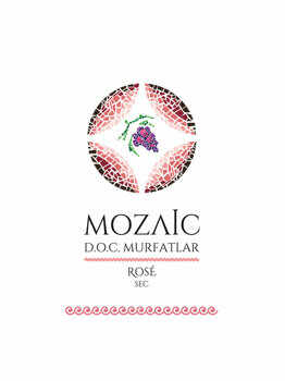 Vin rose sec Mozaic Rose Bag In Box, 10 l