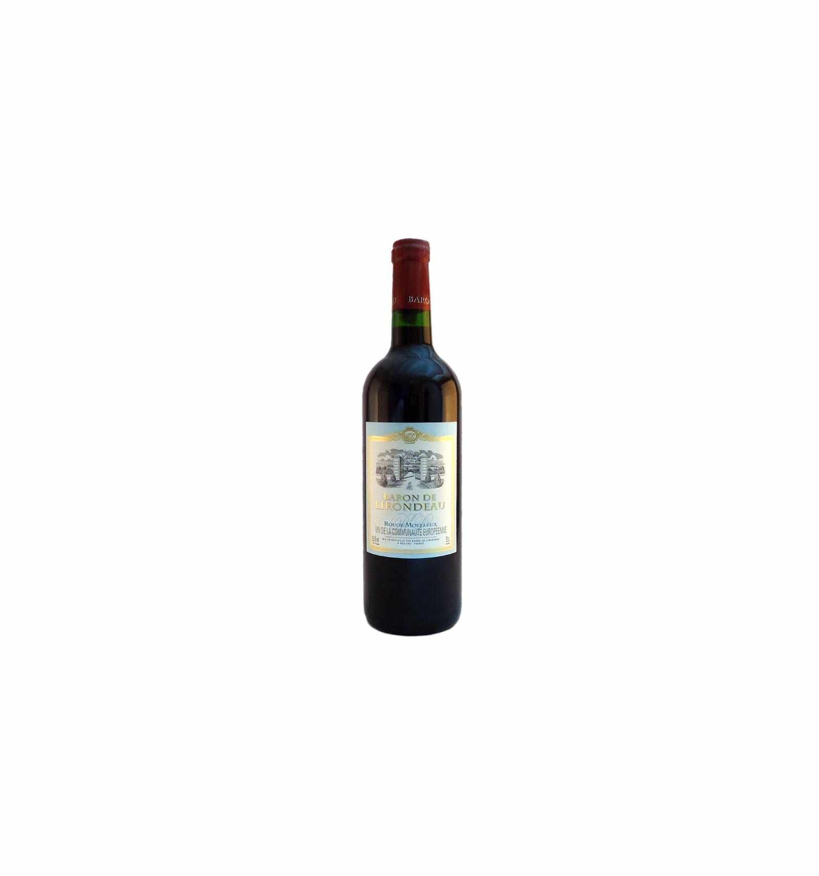 Vin rosu demidulce, Cupaj, Baron de Lirondeau Coteaux de BÃ©ziers, 0.75L, Franta