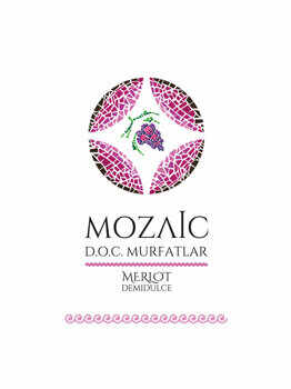 Vin rosu demidulce Mozaic Merlot Bag In Box, 10 l