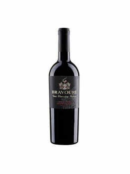 Vin rosu sec Bravoure Cabernet Shiraz Feteasca Neagra, 0.75 l