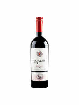Vin rosu sec Budureasca Organic Merlot, 0.75 l