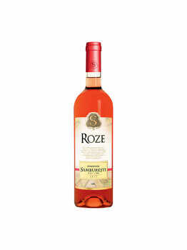 Vin roze sec Domeniile Samburesti Roze, 0.75 l