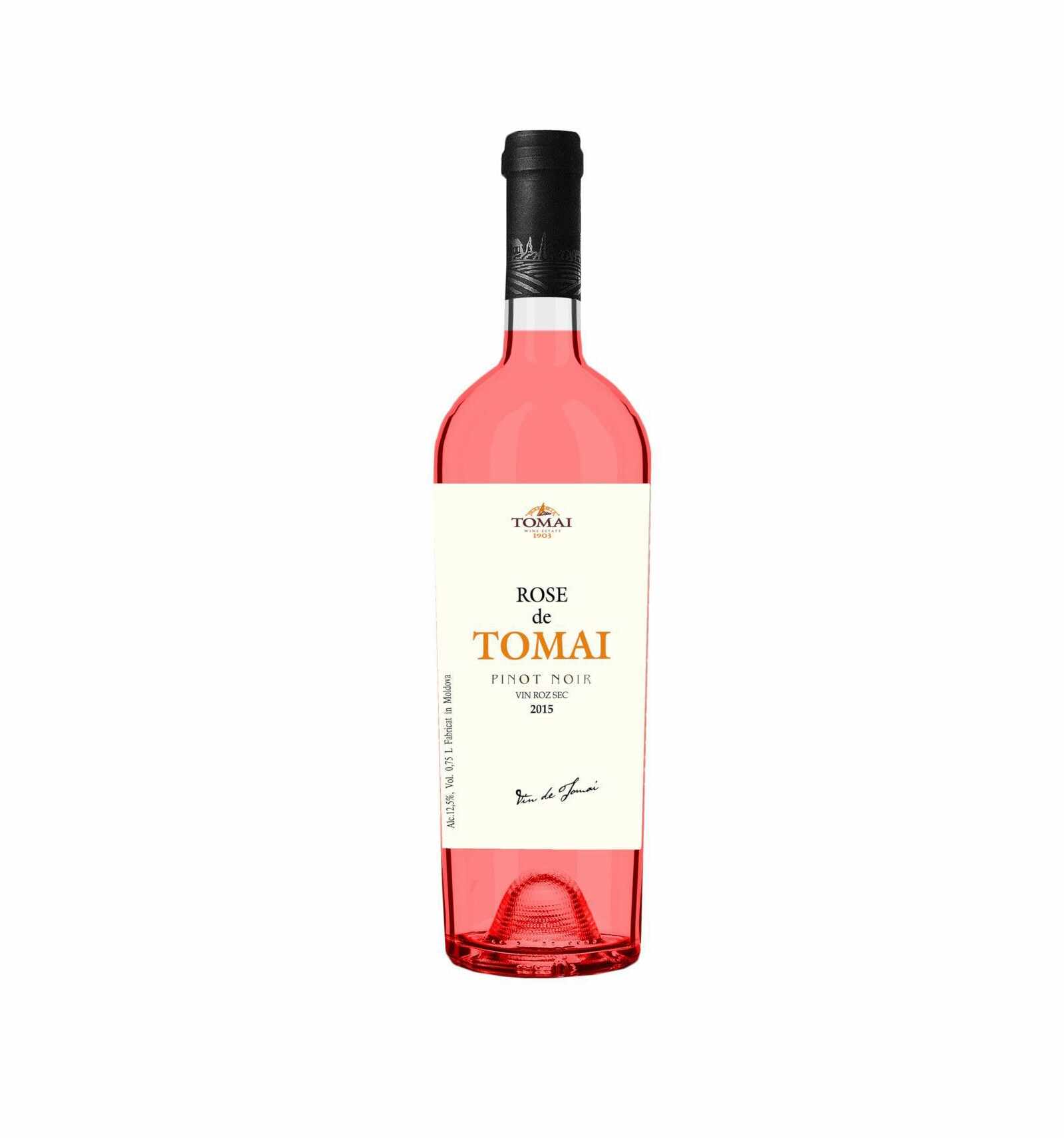 Vin roze sec, Pinot Noir, Tomai, 0.75L, Republica Moldova