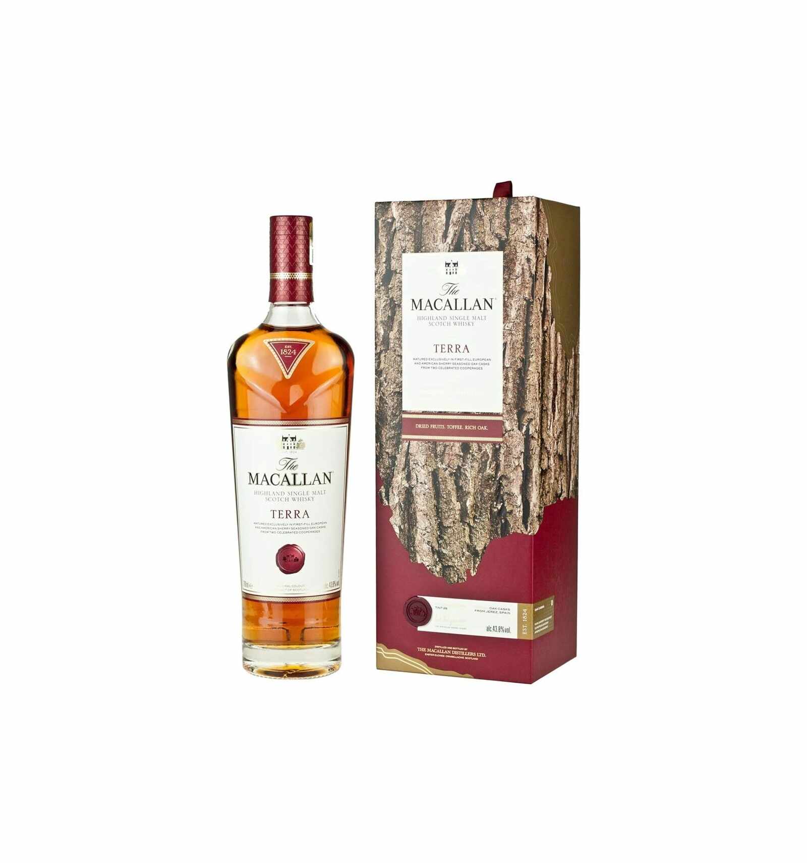 Whisky Macallan Terra, 43.8% alc., 0.7L, Scotia