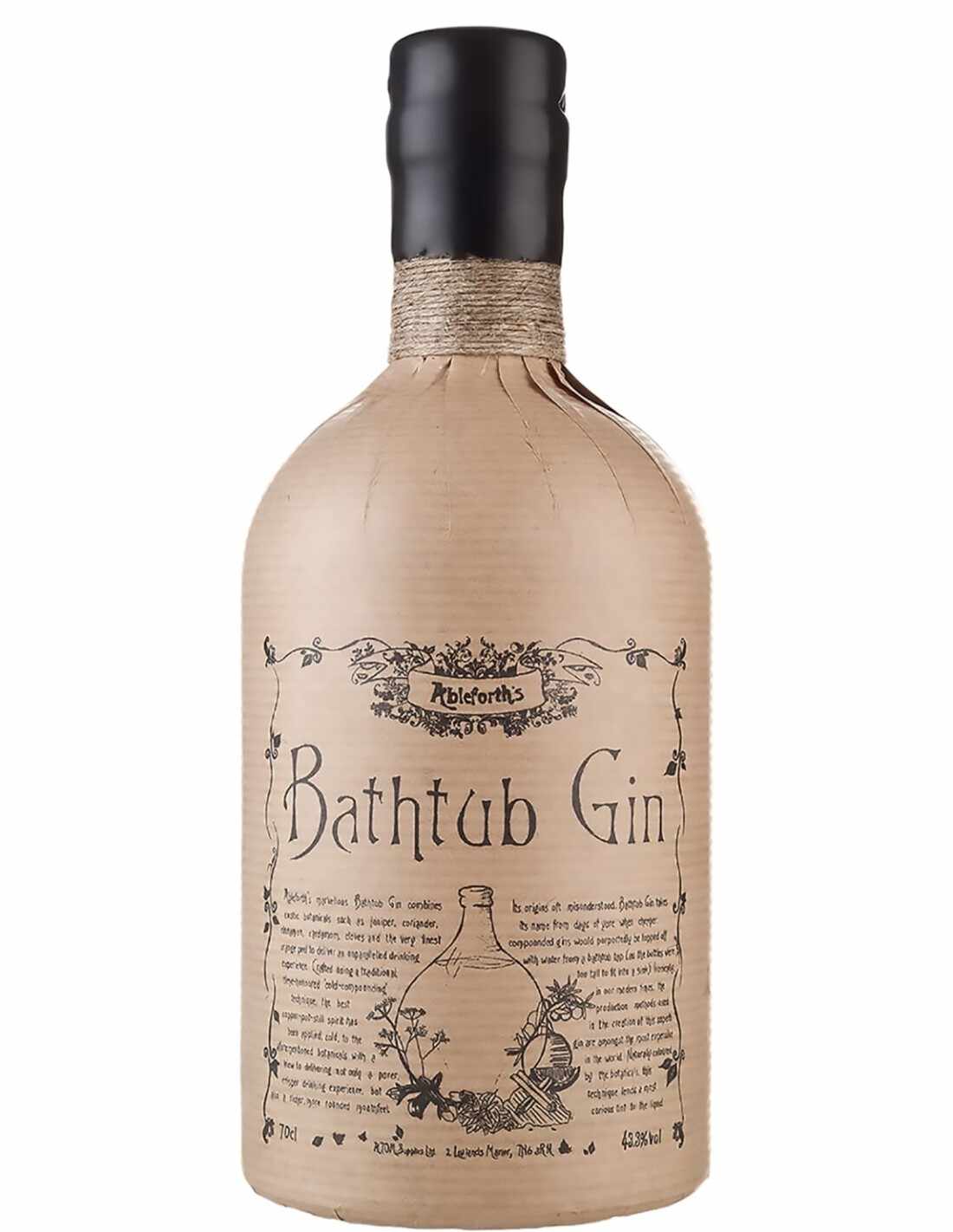 Gin Bathtub, 43.3% alc., 0.7L, Anglia