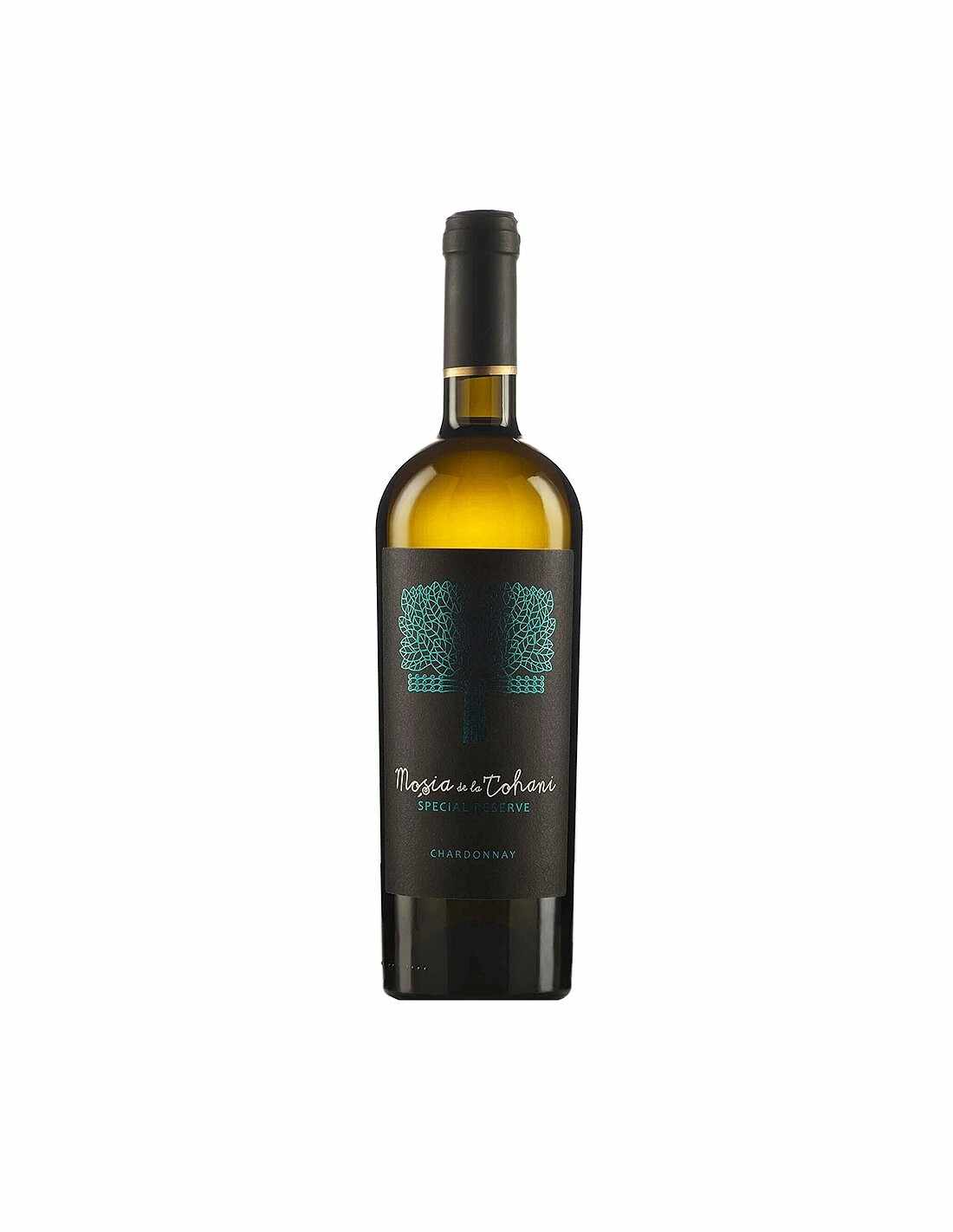 Vin alb sec, Chardonnay, Mosia Tohani Special Reserve Dealu Mare, 0.75L, 13.5% alc., Romania