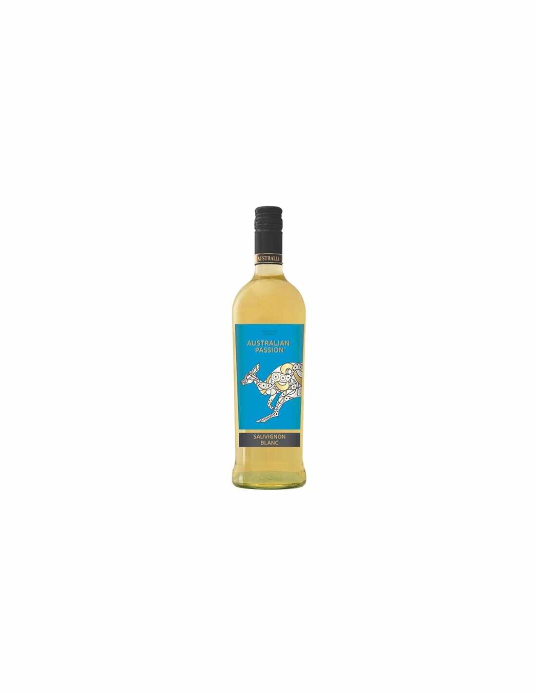 Vin alb sec, Sauvignon Blanc, Australian Passion, 0.75L, 12.5% alc., Australia