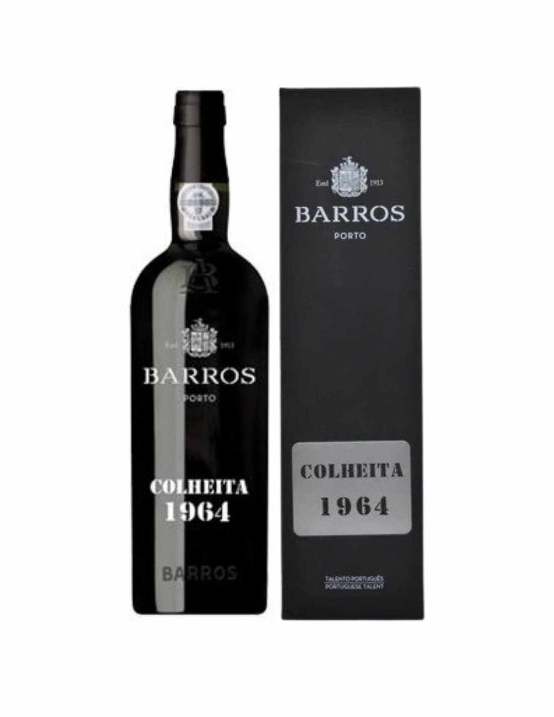 Vin porto rosu dulce Barros Colheita 1964, 0.75L, 20% alc., Portugalia
