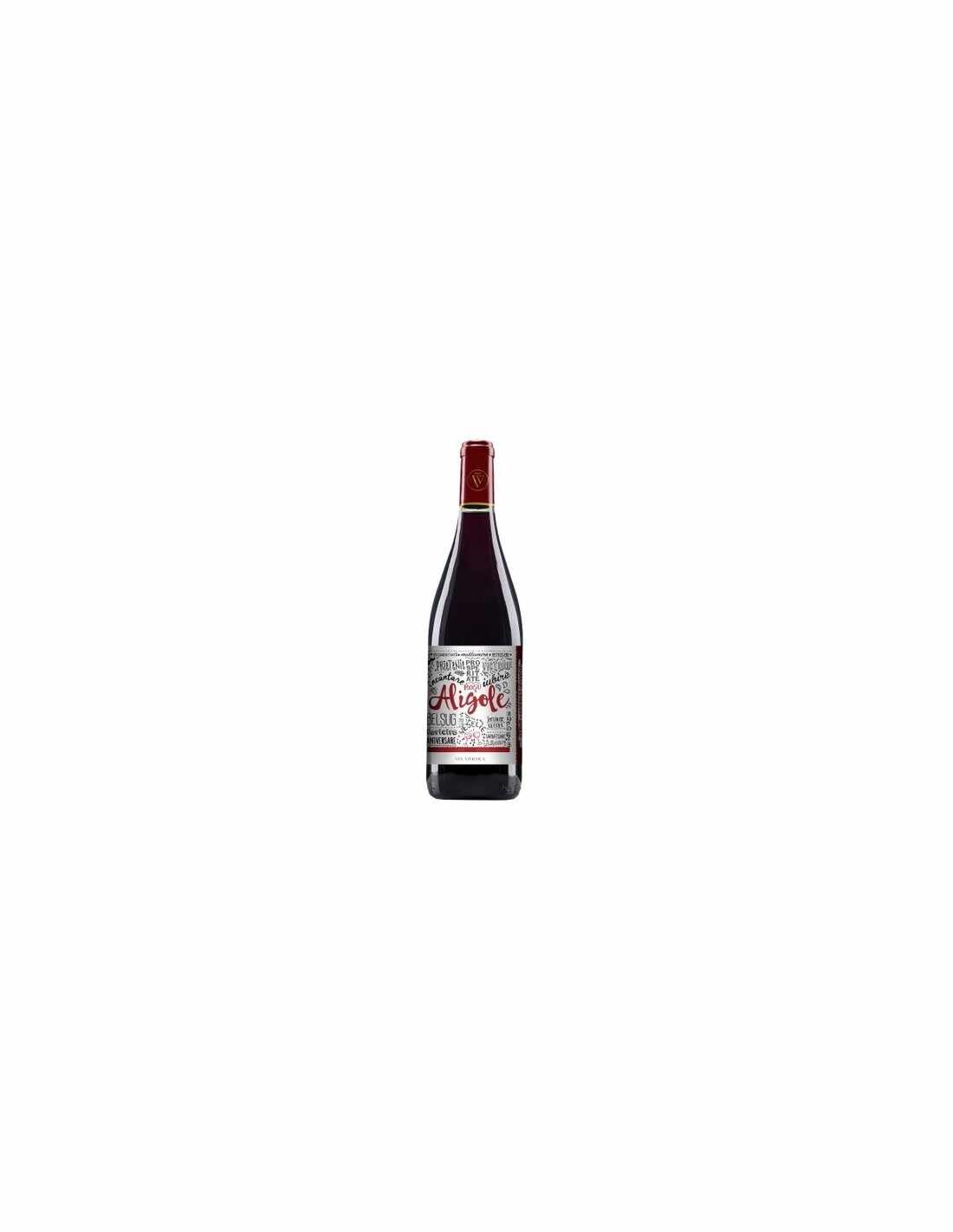 Vin rosu demisec Aligole Dealurile Dobrogei, 0.75L, 13% alc., Romania