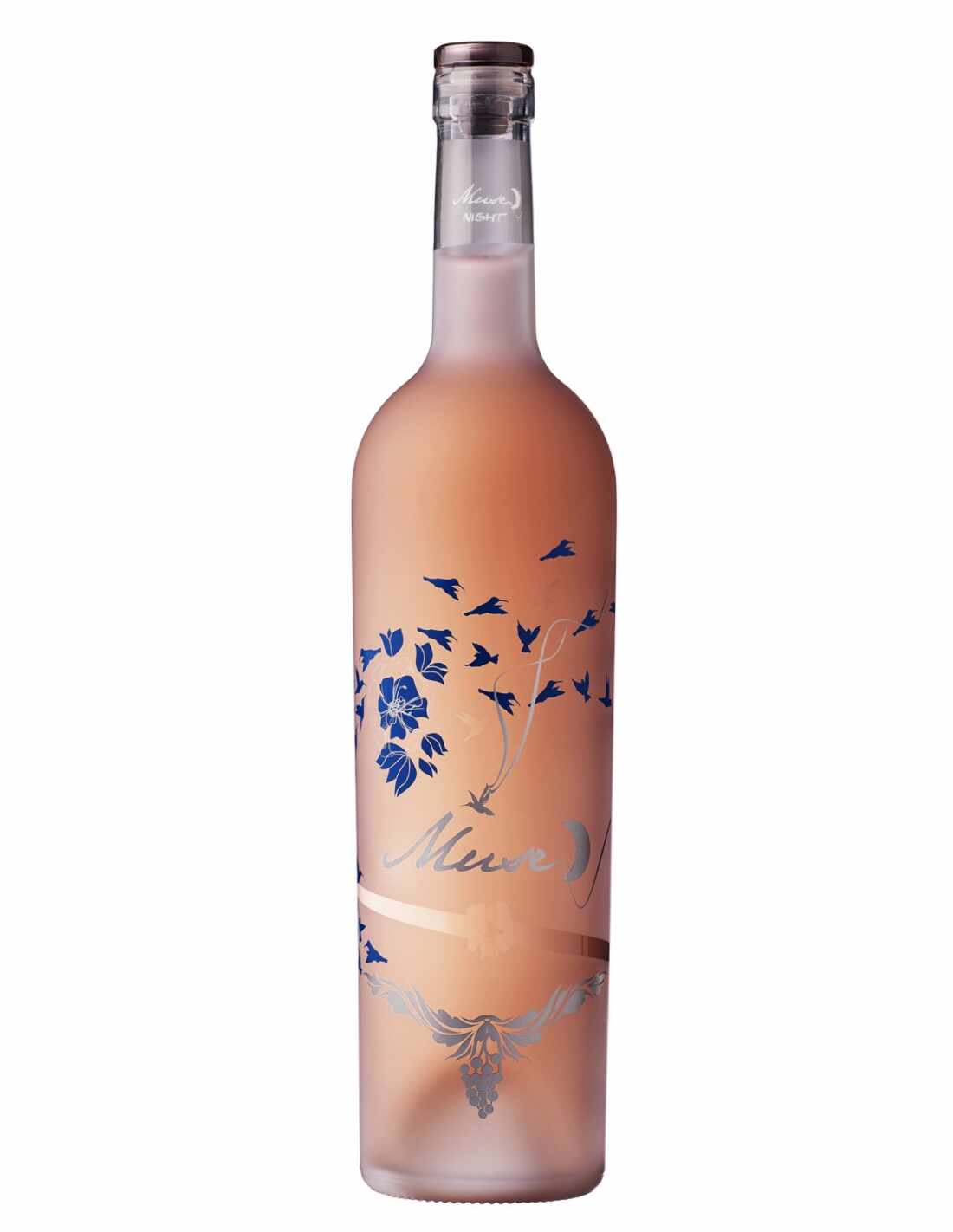Vin roze demisec Muse Night Recas, 0.75L, 11.5% alc., Romania