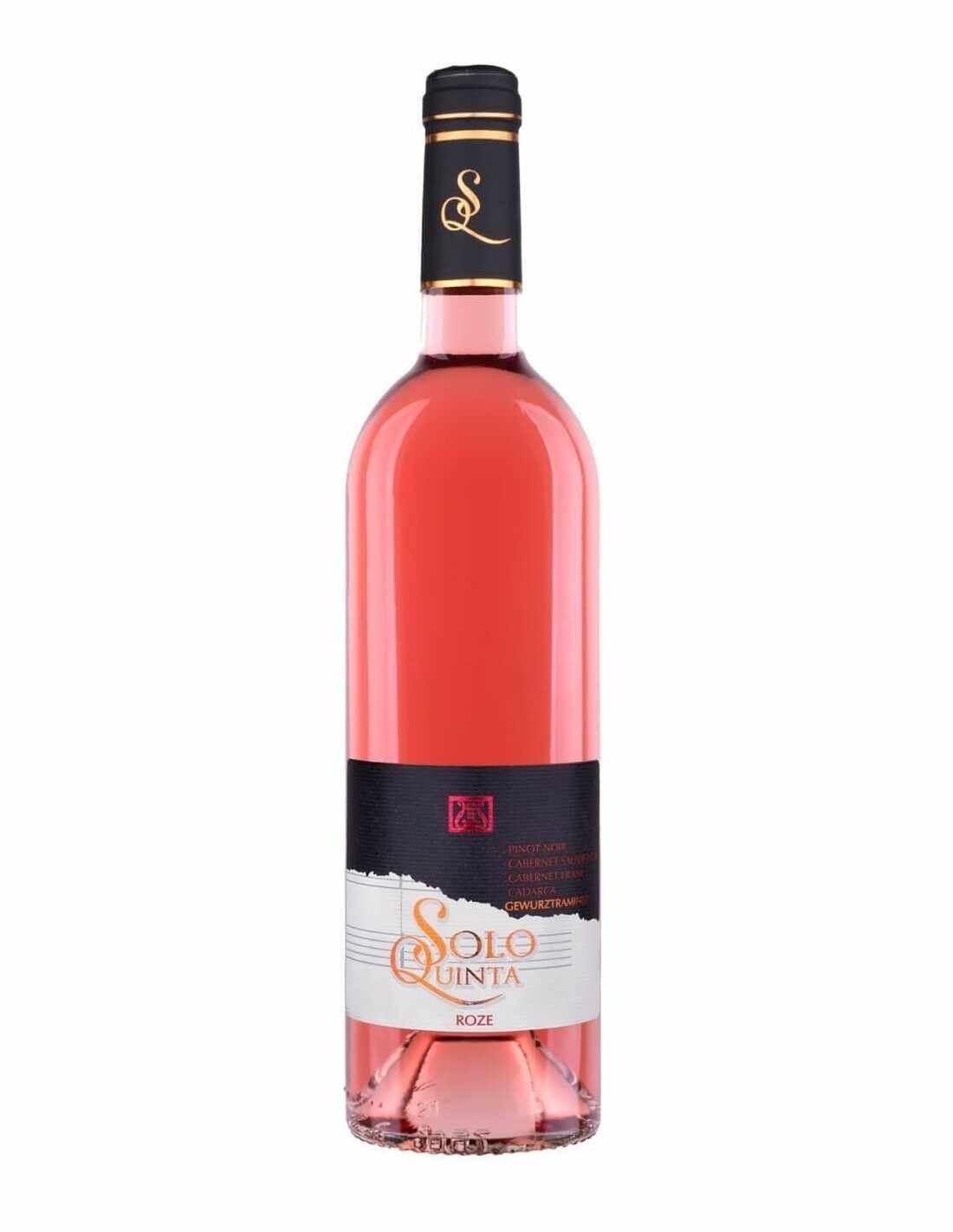 Vin roze sec Solo Quinta Recas, 0.75L, 12.5% alc., Romania