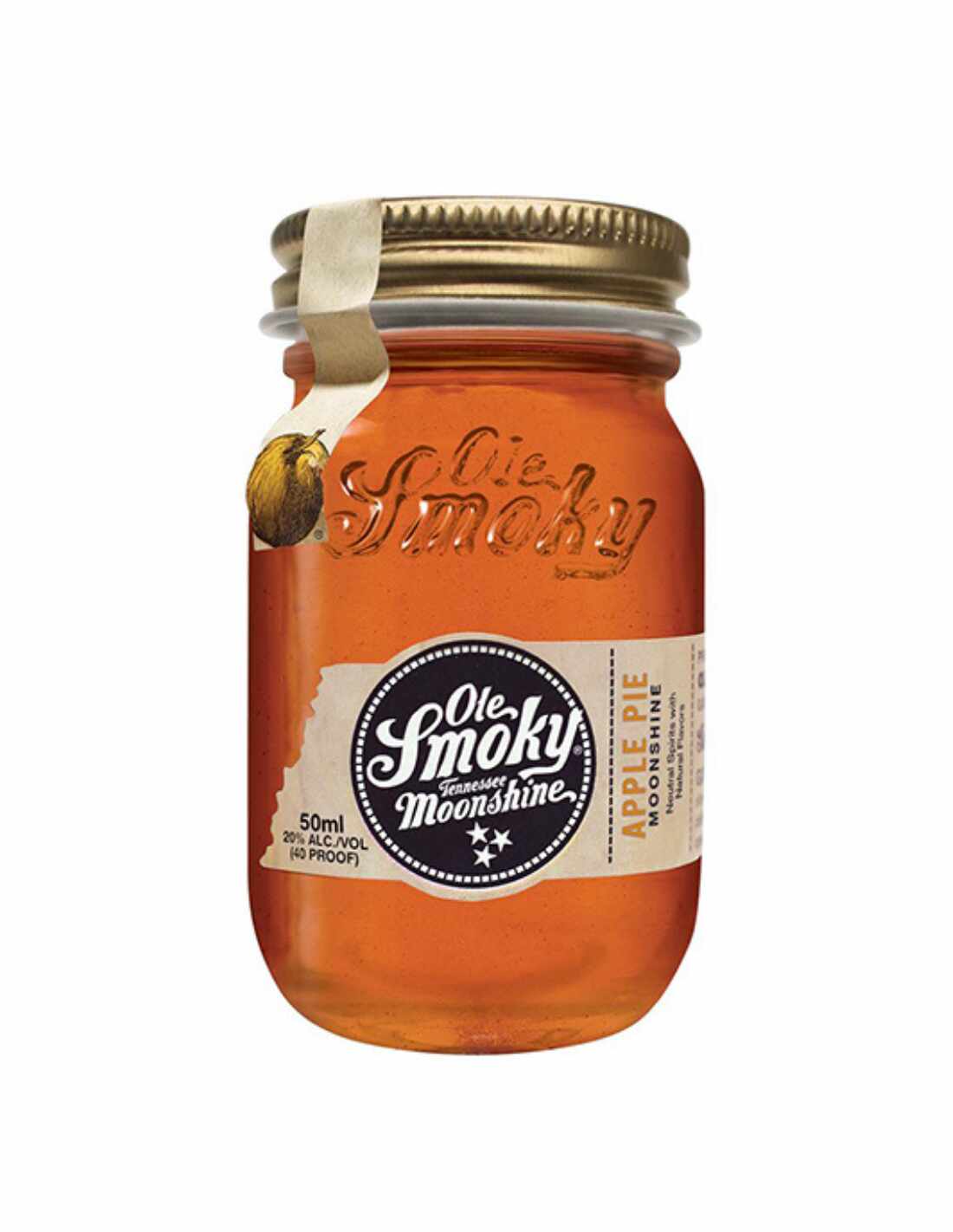 Whisky Ole Smoky Apple Pie 0.5L, 20% alc., SUA
