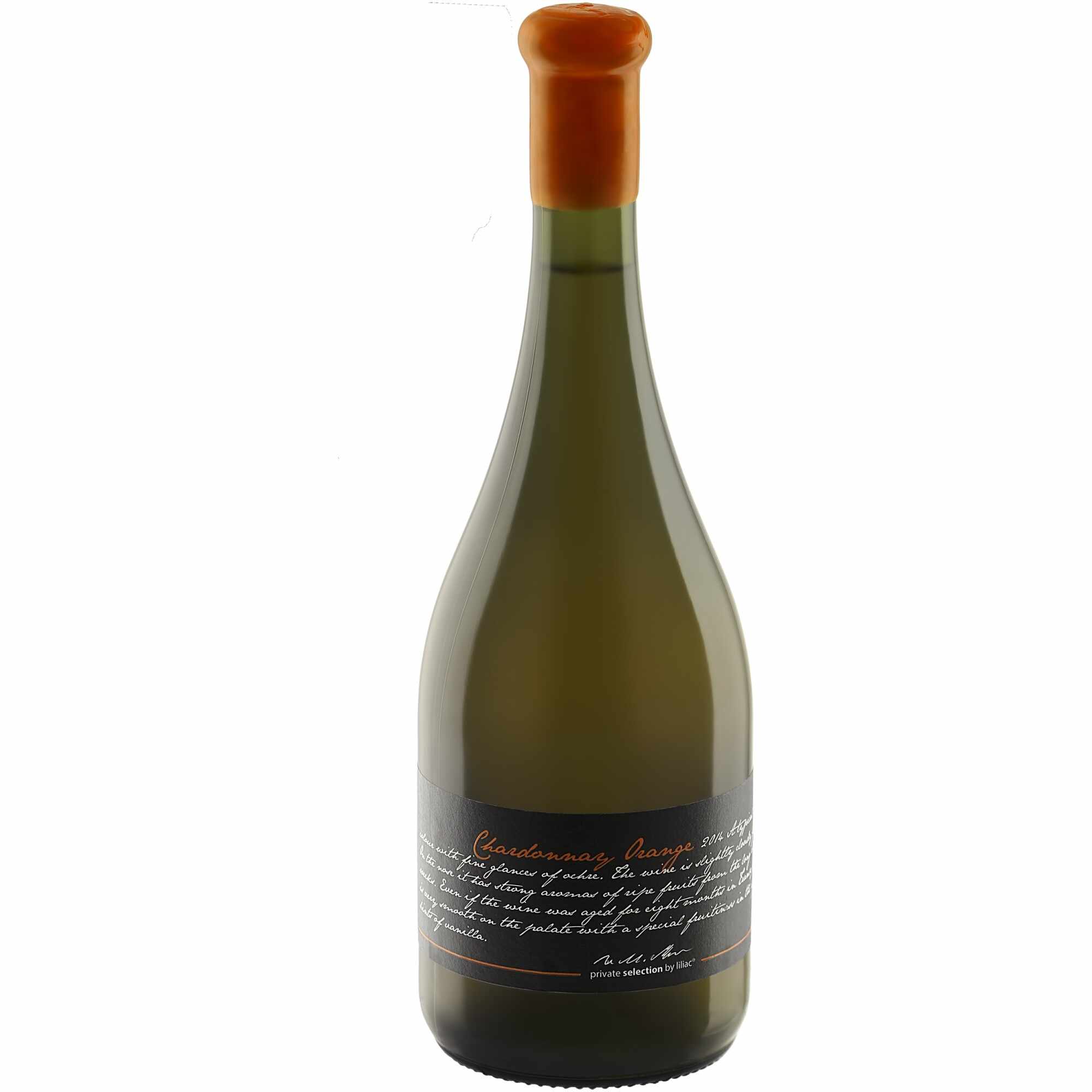 Vin Alb Liliac Private Selection Chardonnay Orange, Sec, 0.75l