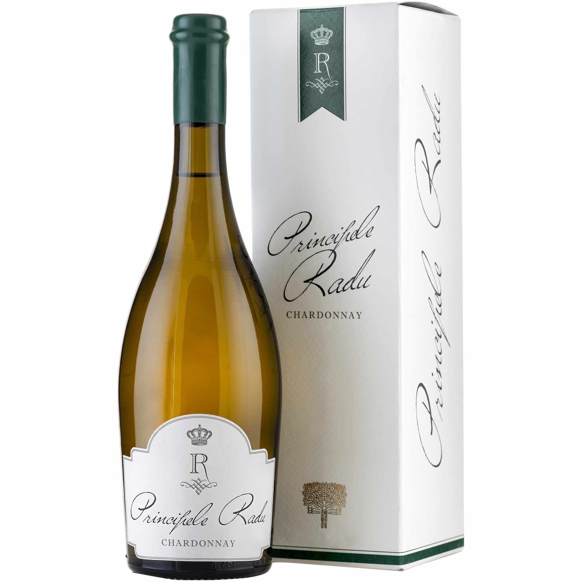 Vin Alb Tohani Principele Radu, Chardonnay, Sec, 0.75l