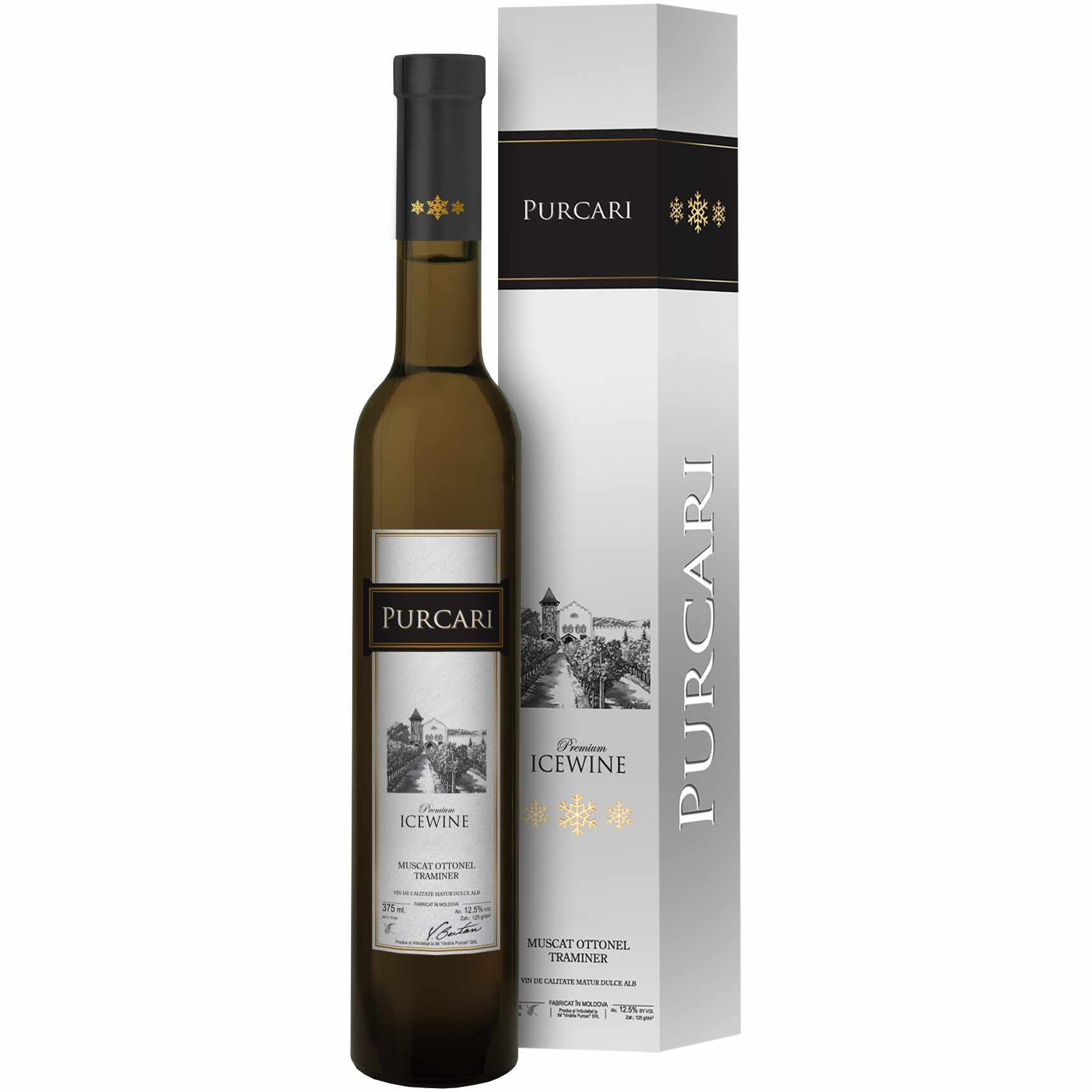 Vin Purcari Ice Wine Muscat Ottonel &Traminer, Dulce, 0.375l