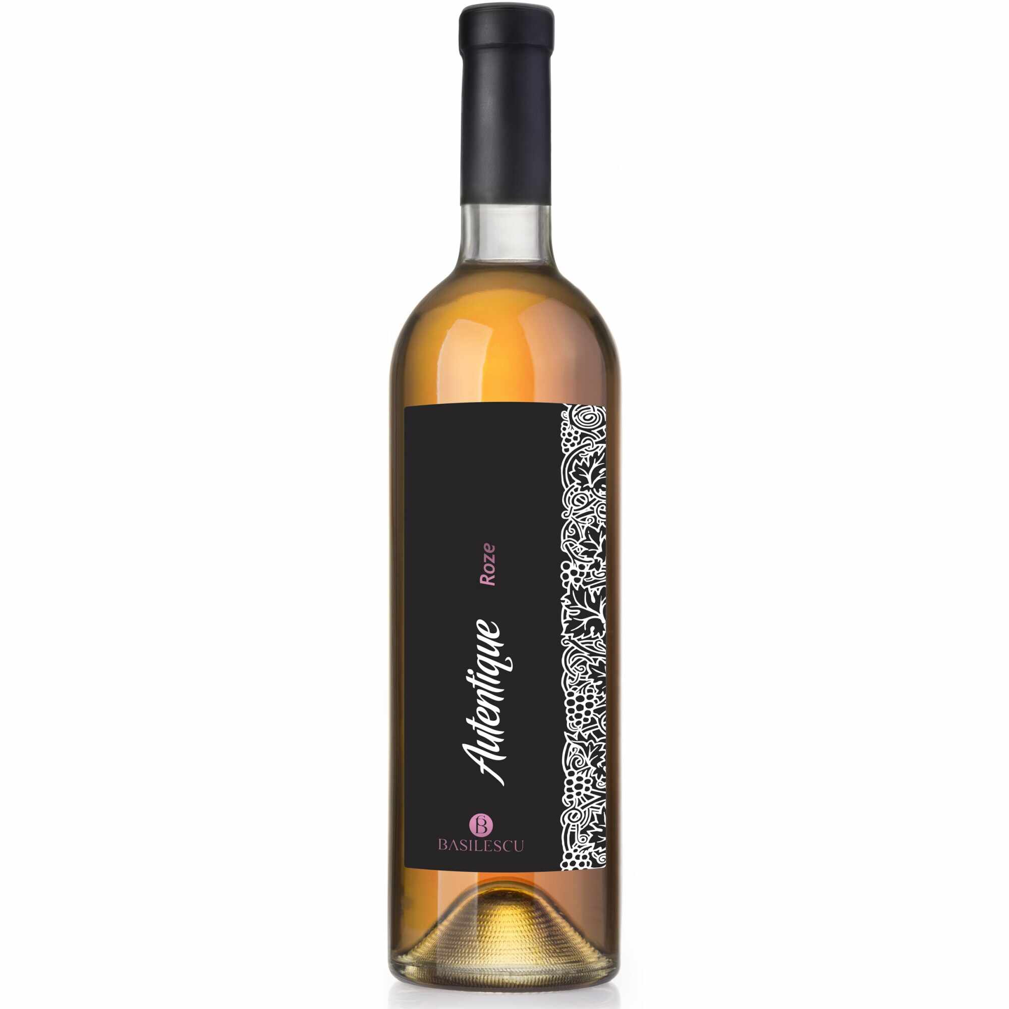 Vin Rose Basilescu Autentique Pinot Noir, Demisec, 0.75l