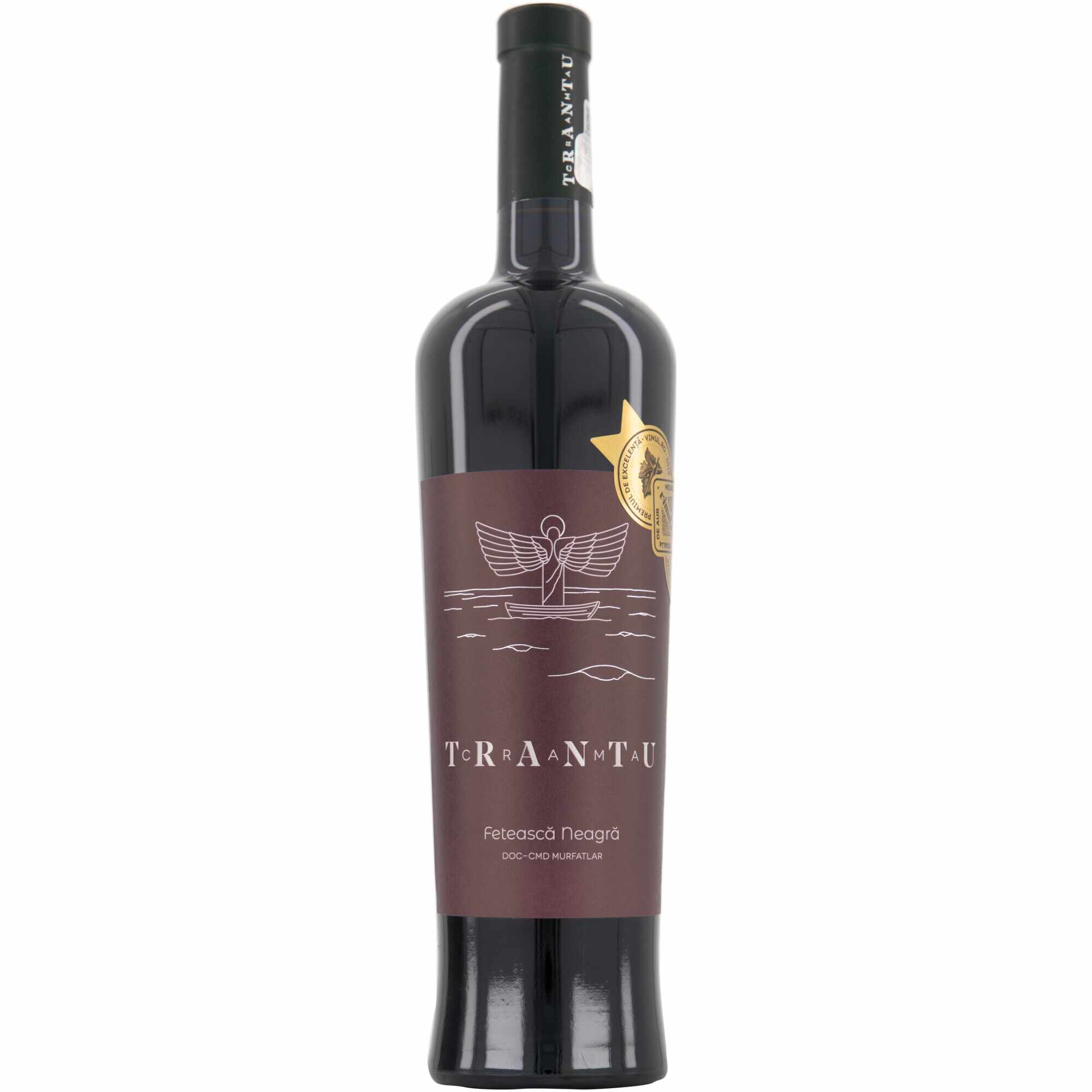 Vin Rosu Crama Trantu Feteasca Neagra, Sec, 0.75l