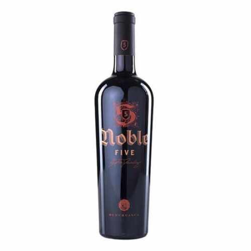 Vin rosu sec, Budureasca Noble 5, 750 ml