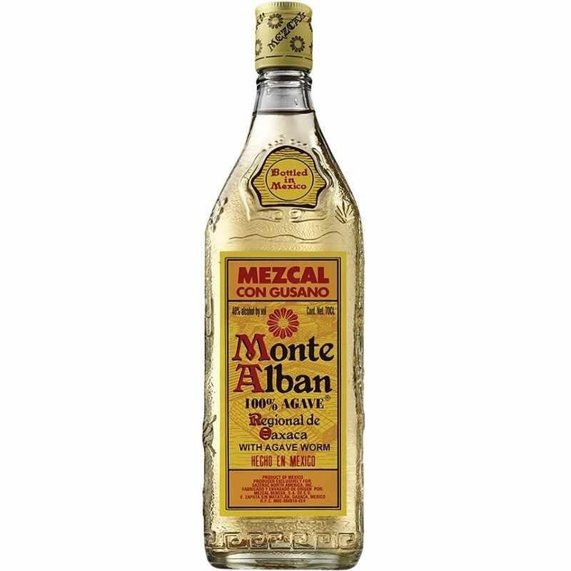 Tequila Monte Alban Mezcal, 40% alc., 0.7L, Mexic
