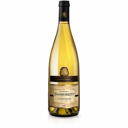 Vin Alb Domeniile Samburesti Chardonnay Sec, 0.75l