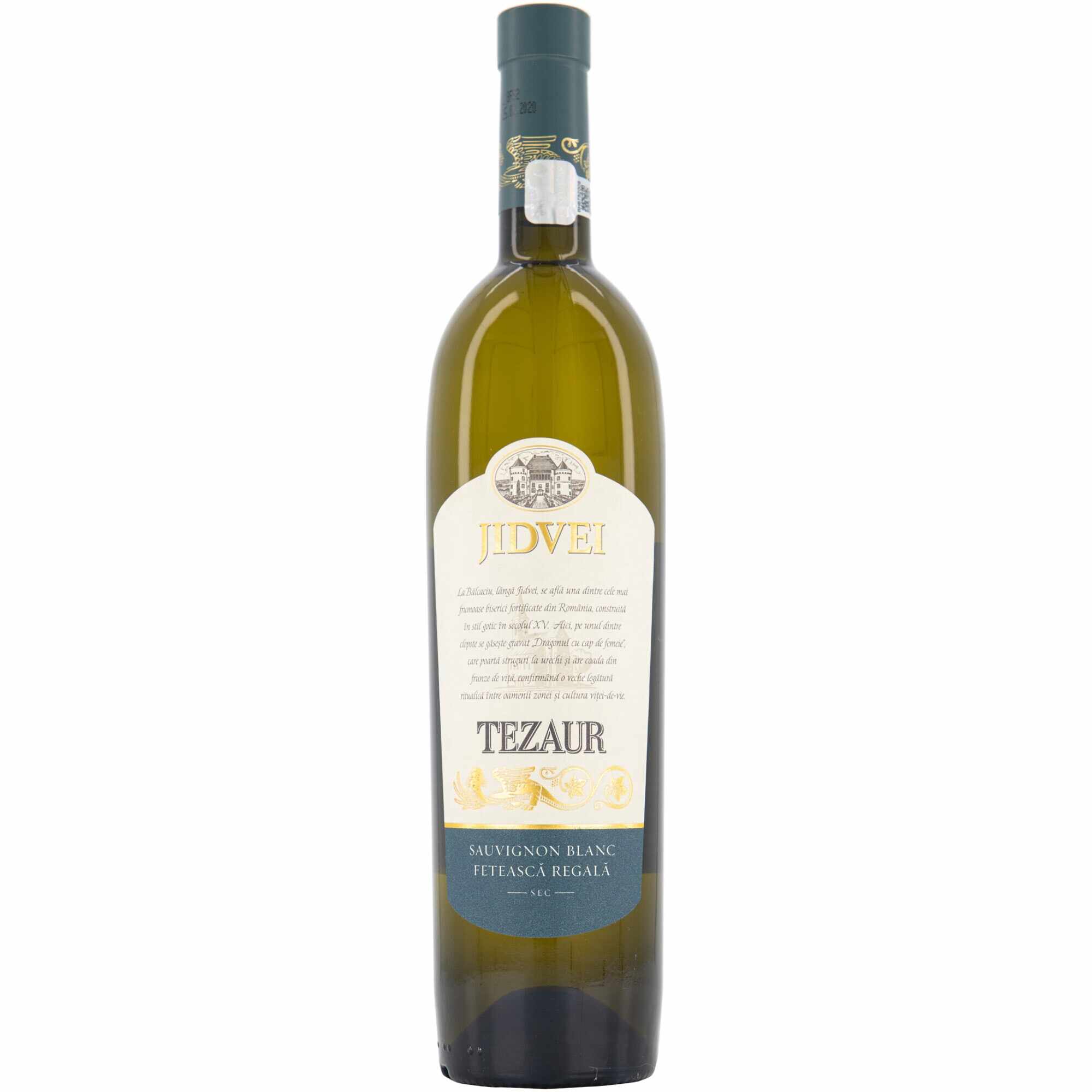 Vin Alb Jidvei Tezaur Sauvignon Blanc, Sec, 0.75l