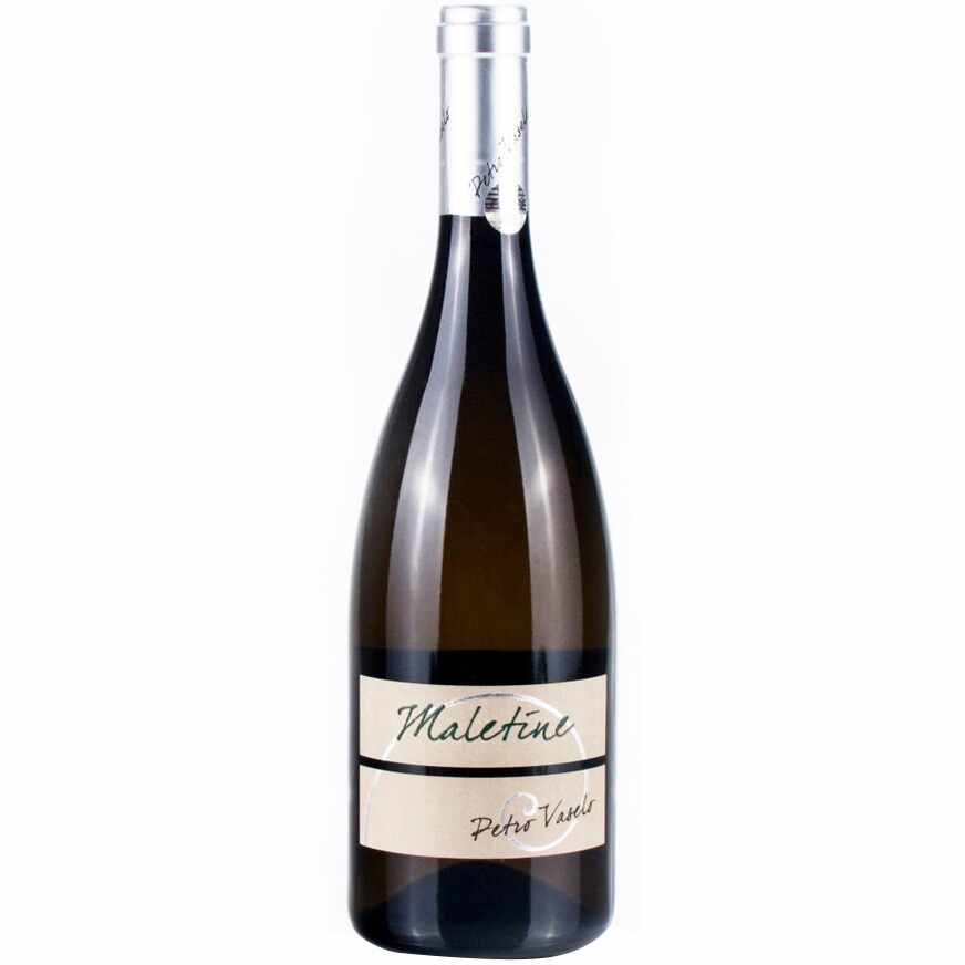 Vin Alb Petro Vaselo Maletine Chardonnay Sec, 0.75l