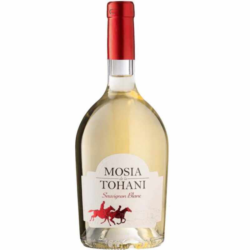Vin alb sec, Sauvignon Blanc, Mosia Tohani, 0.75L, 13.5% alc., Romania