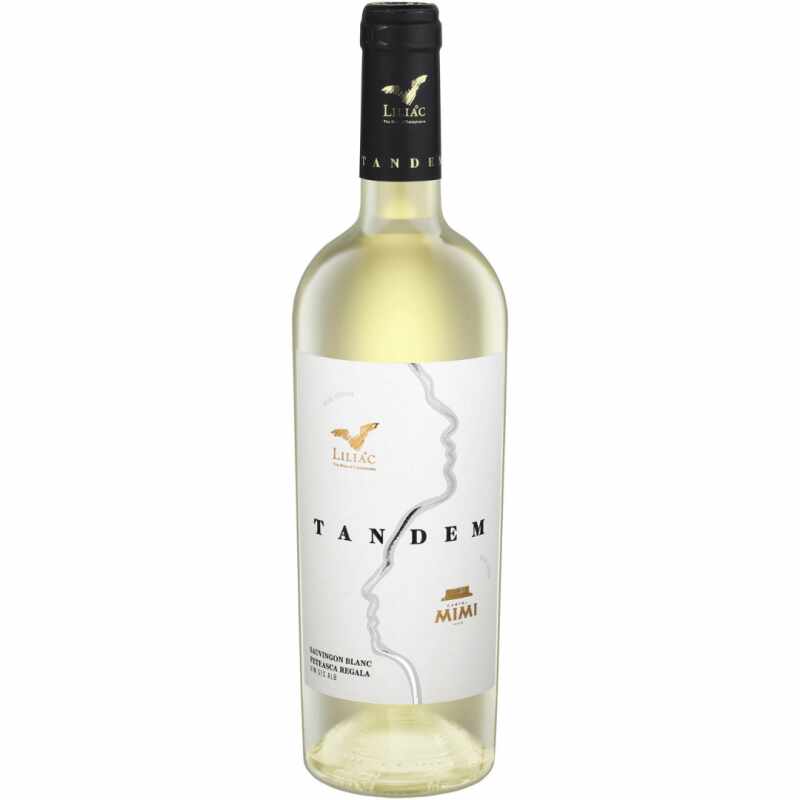Vin alb sec Tandem, 0.75L, 12% alc., Republica Moldova