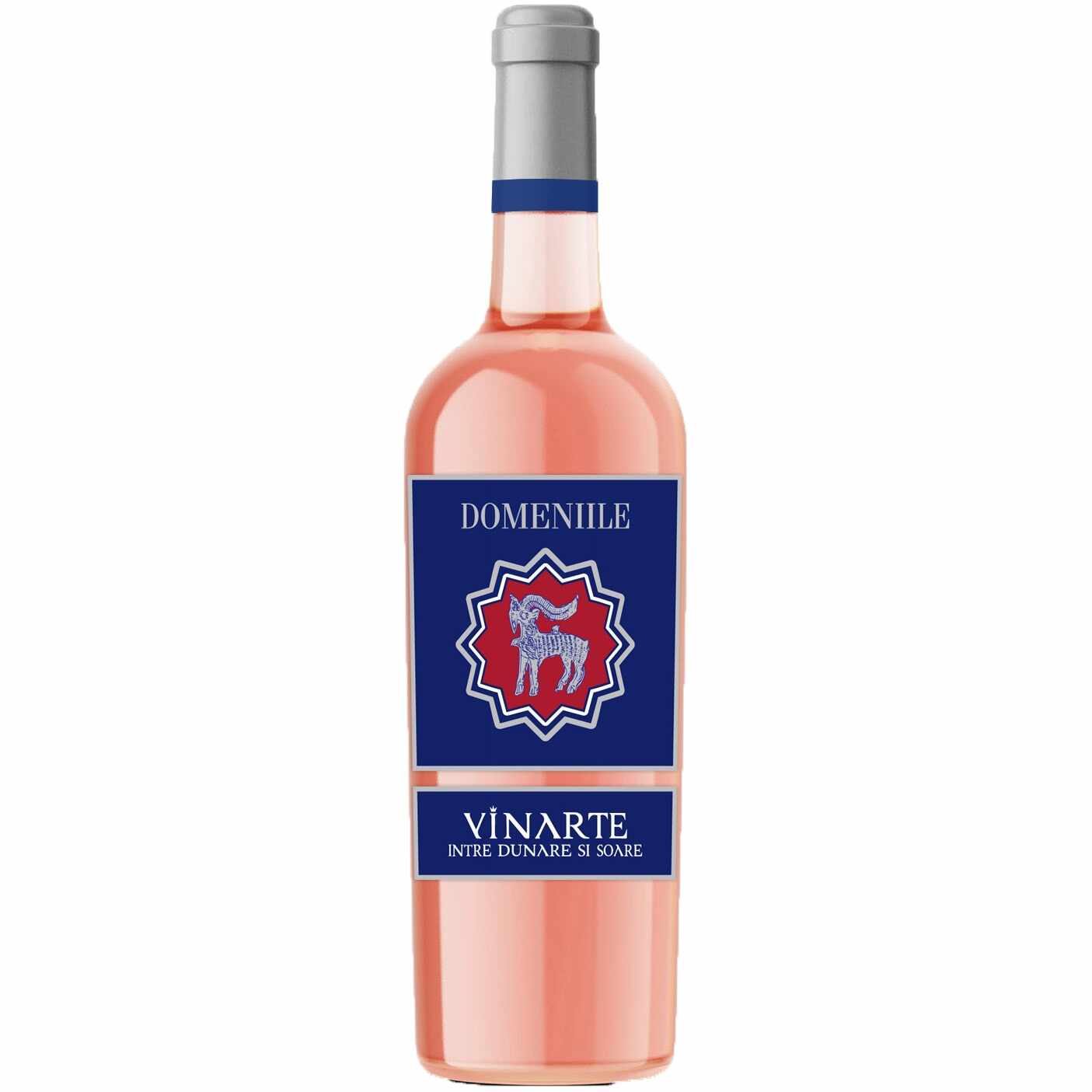 Vin Rose Domeniile Vinarte, Merlot & Feteasca Neagra, Sec, 0.75l