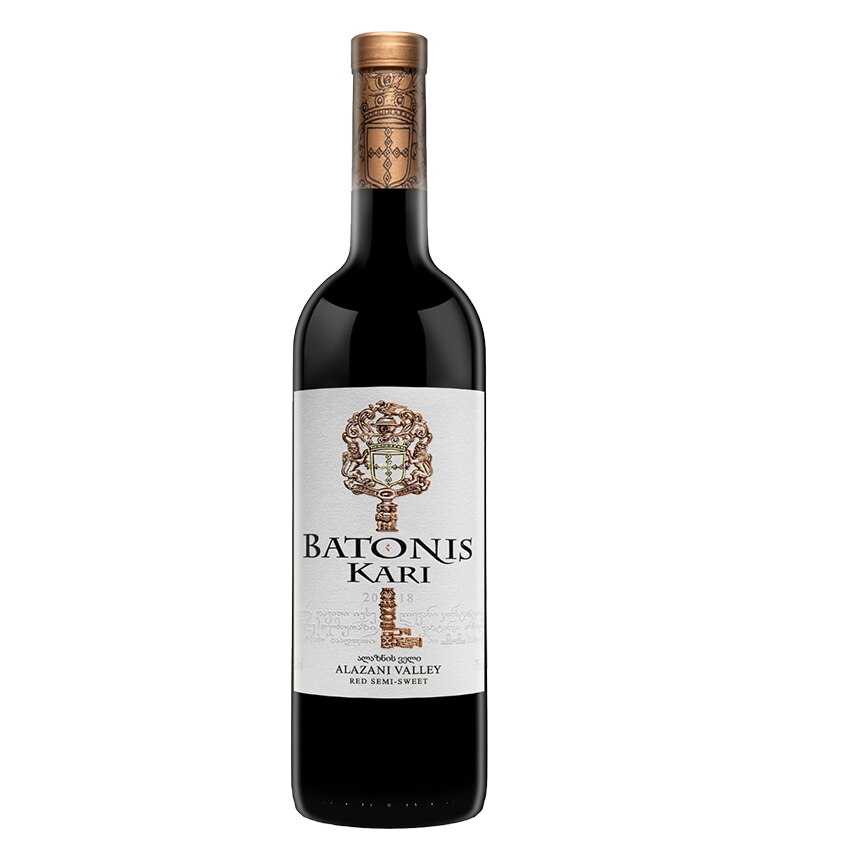 Vin rosu ALAZANI VALLEY 2020, Batonis Kari, demidulce, alcool 13.5%, 0.75 l