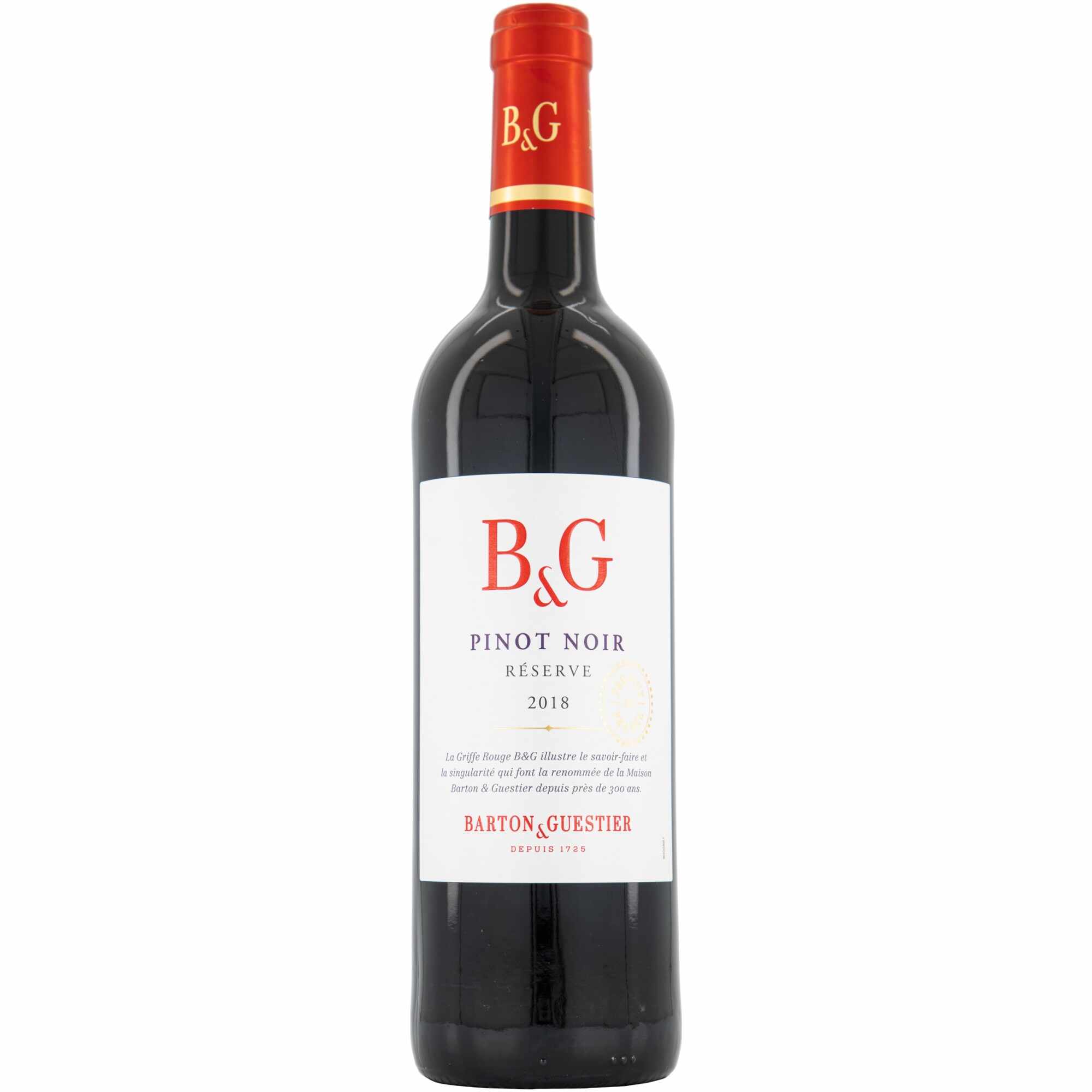 Vin Rosu Barton&Guestier Pinot Noir, 0.75l