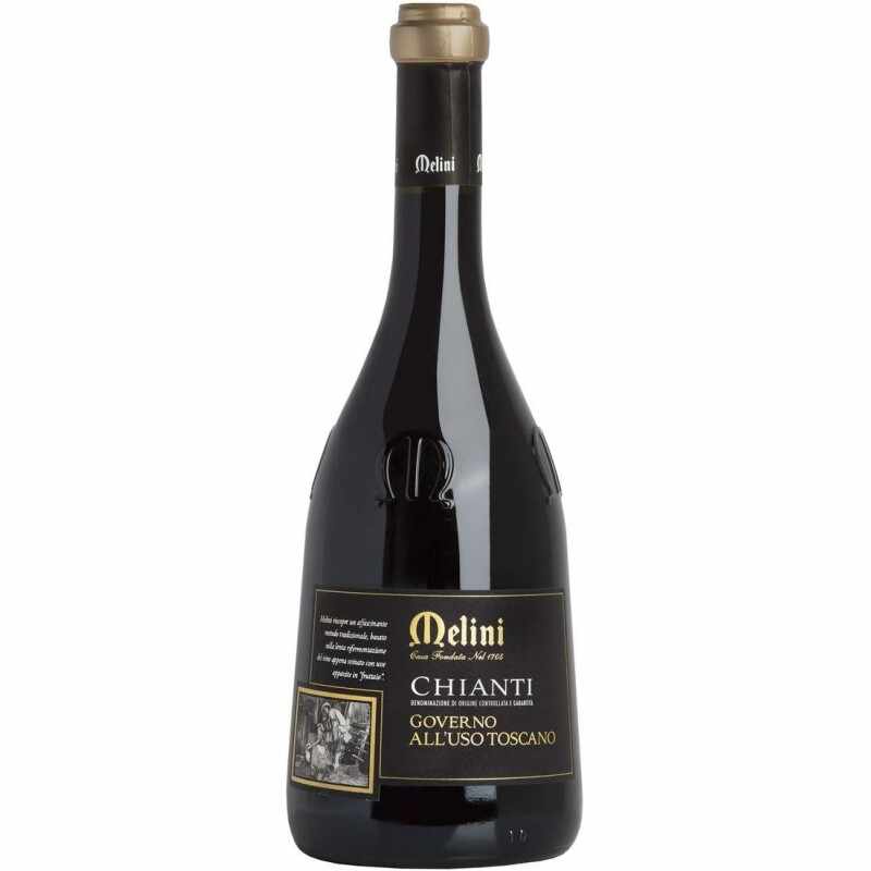 Vin rosu Melini Chianti Governo allâ€™Uso Toscano, 0.75L, 14.5% alc., Italia