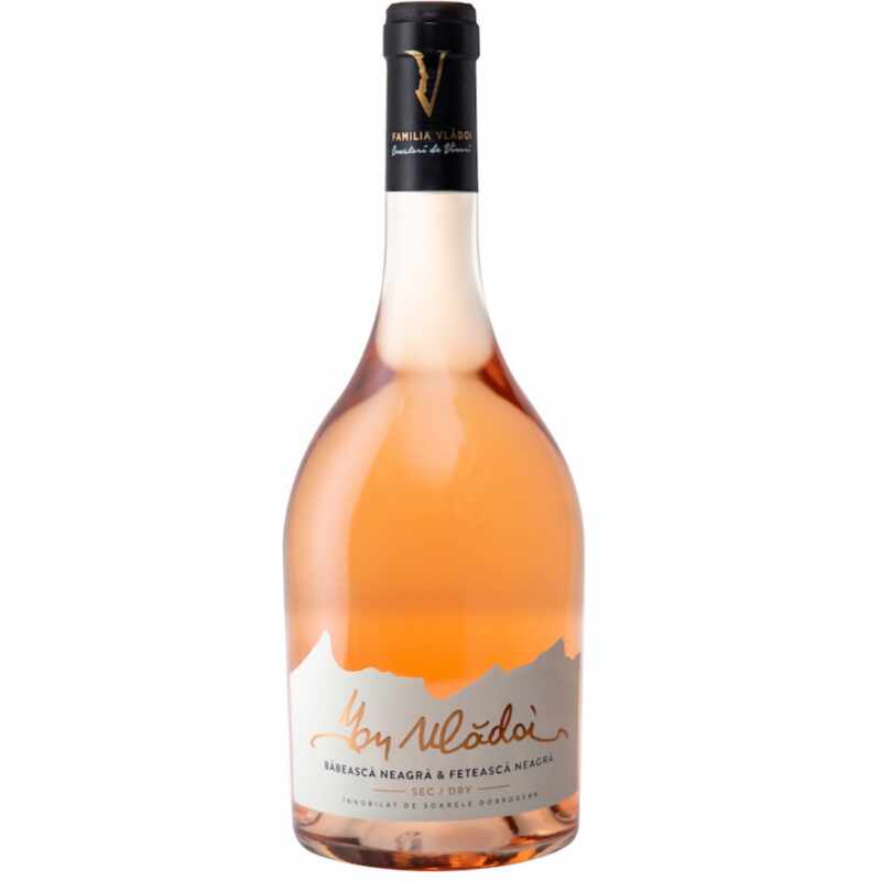 Vin roze sec Familia Vladoi Ion Vladoi, 0.75L, 13.9% alc., Romania