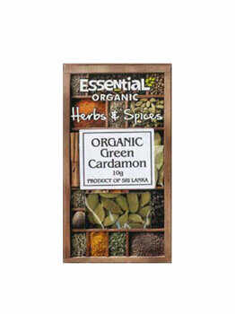 Cardamom verde intreg Essential bio, 10 g